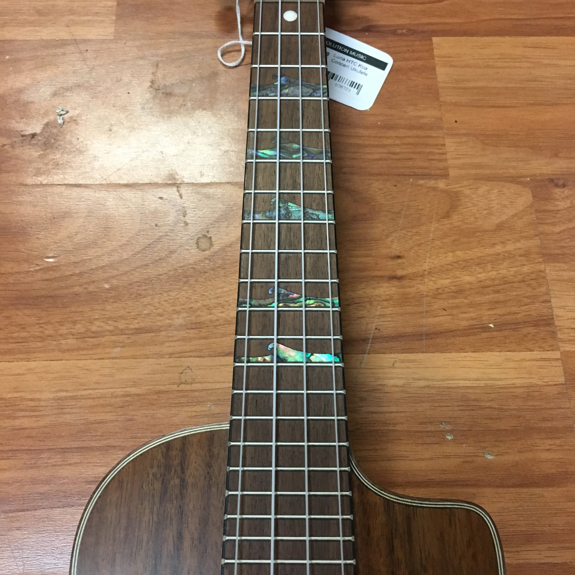 Luna HTC Koa Concert Ukulele