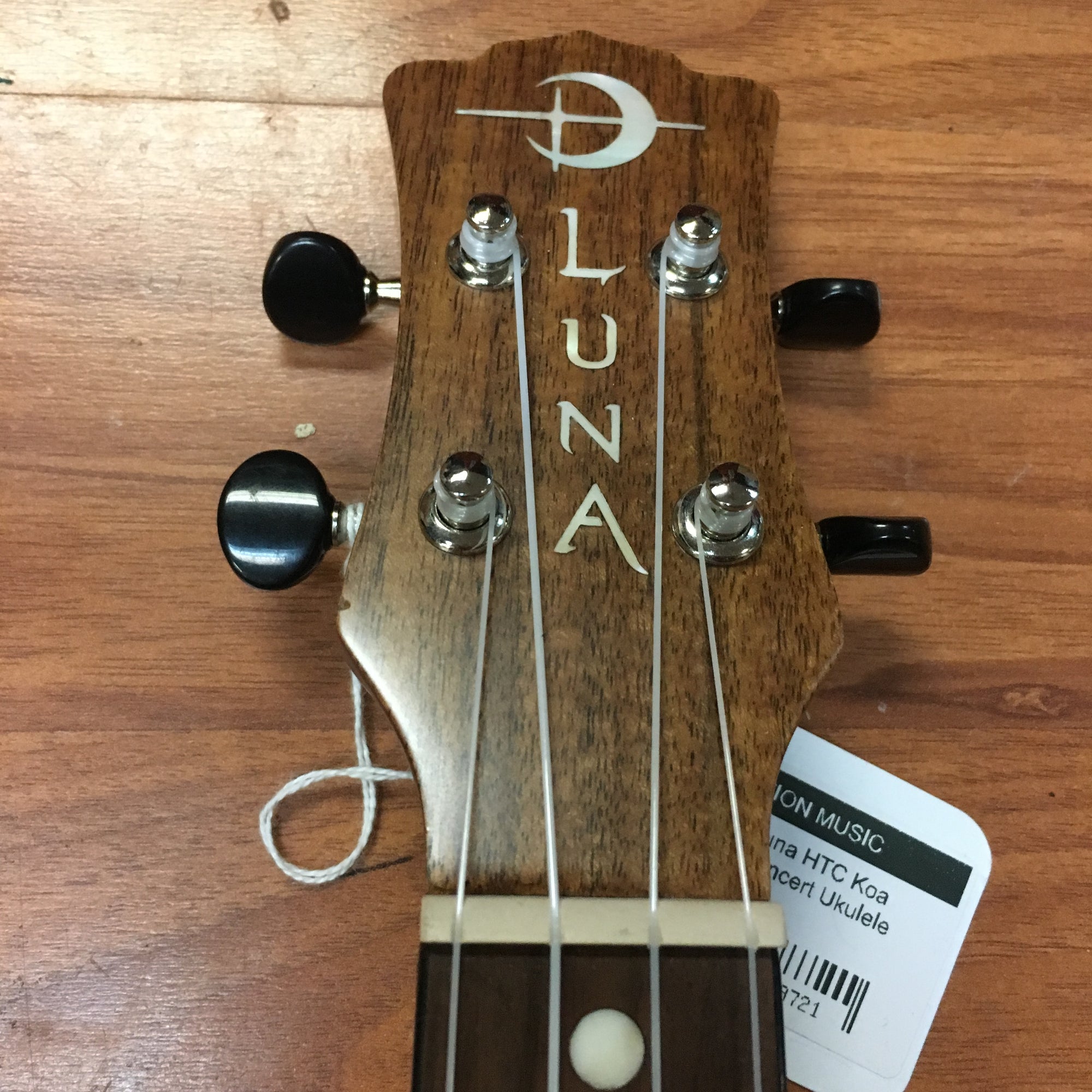 Luna HTC Koa Concert Ukulele