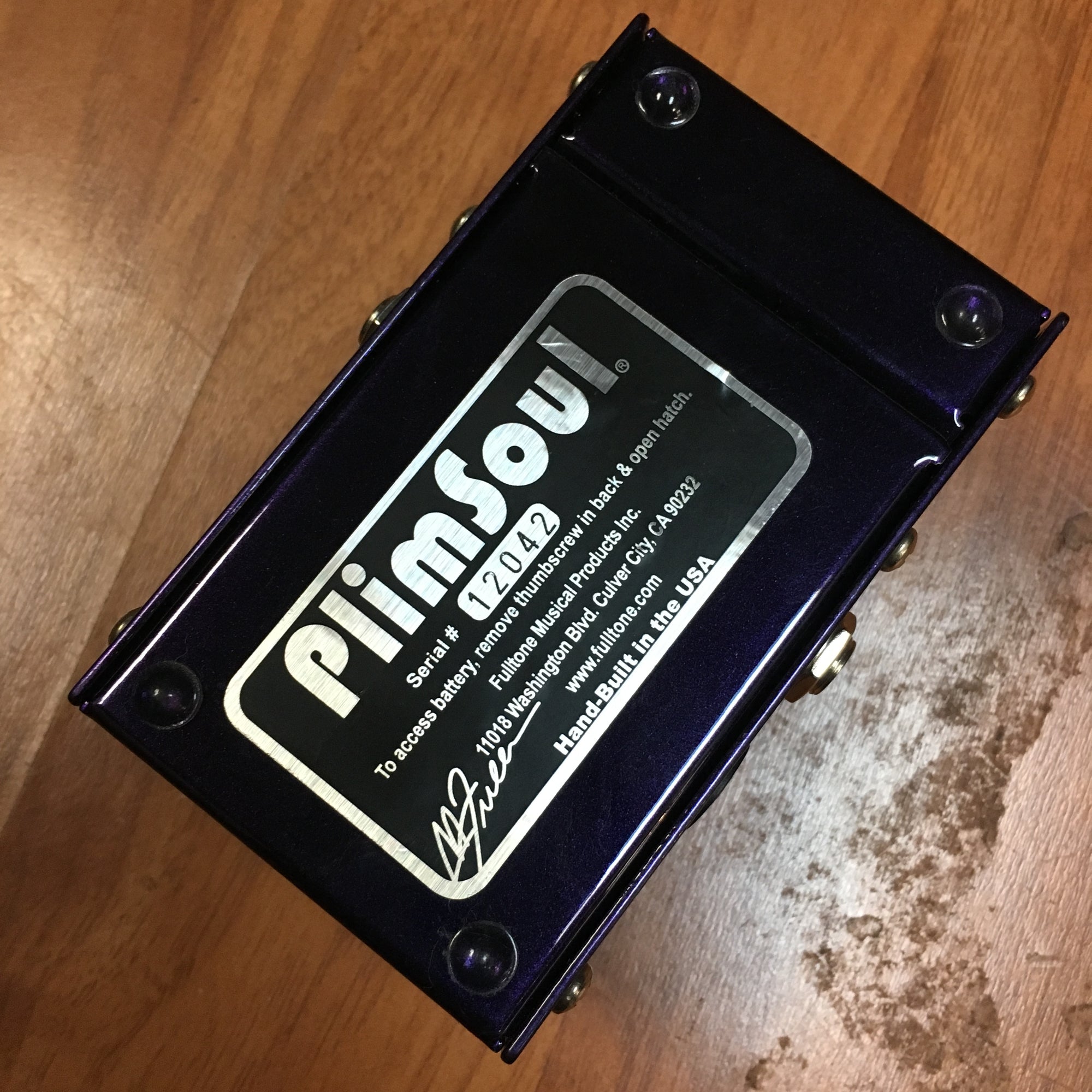 Fulltone Plimsoul Overdrive