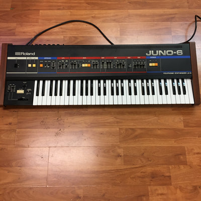 Vintage 1980s Roland Juno 6 Analog Synthesizer