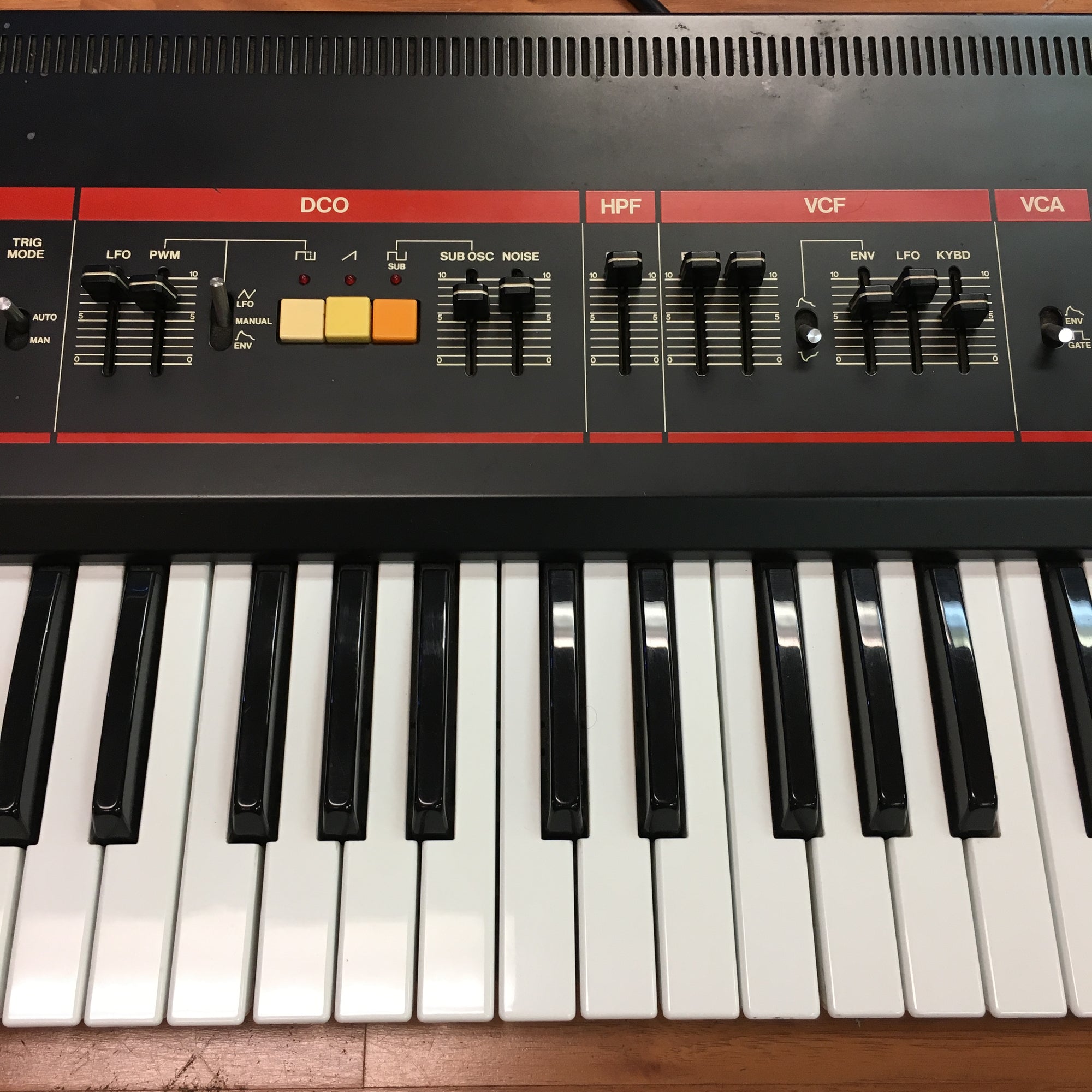 Vintage 1980s Roland Juno 6 Analog Synthesizer