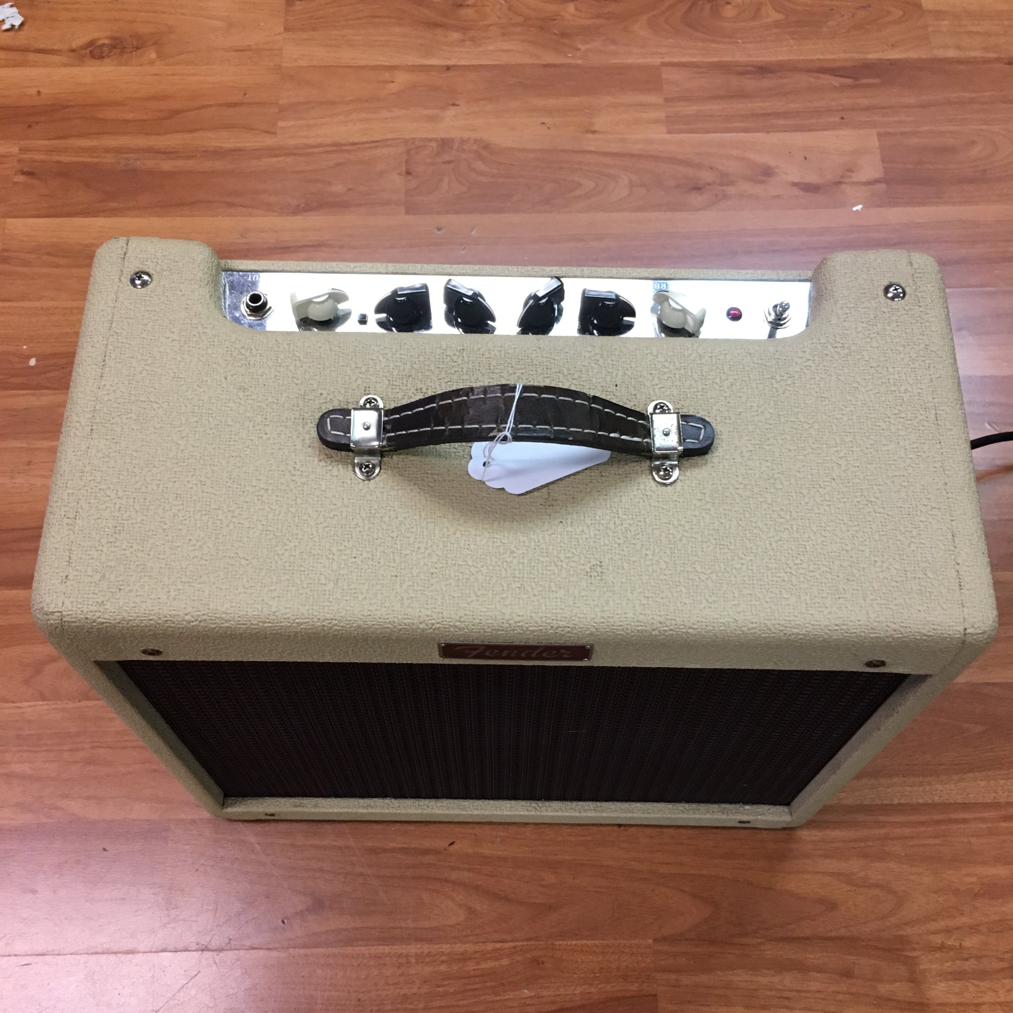 Fender Blues Junior USA Blonde All Tube Guitar Combo Amp 15 Watts