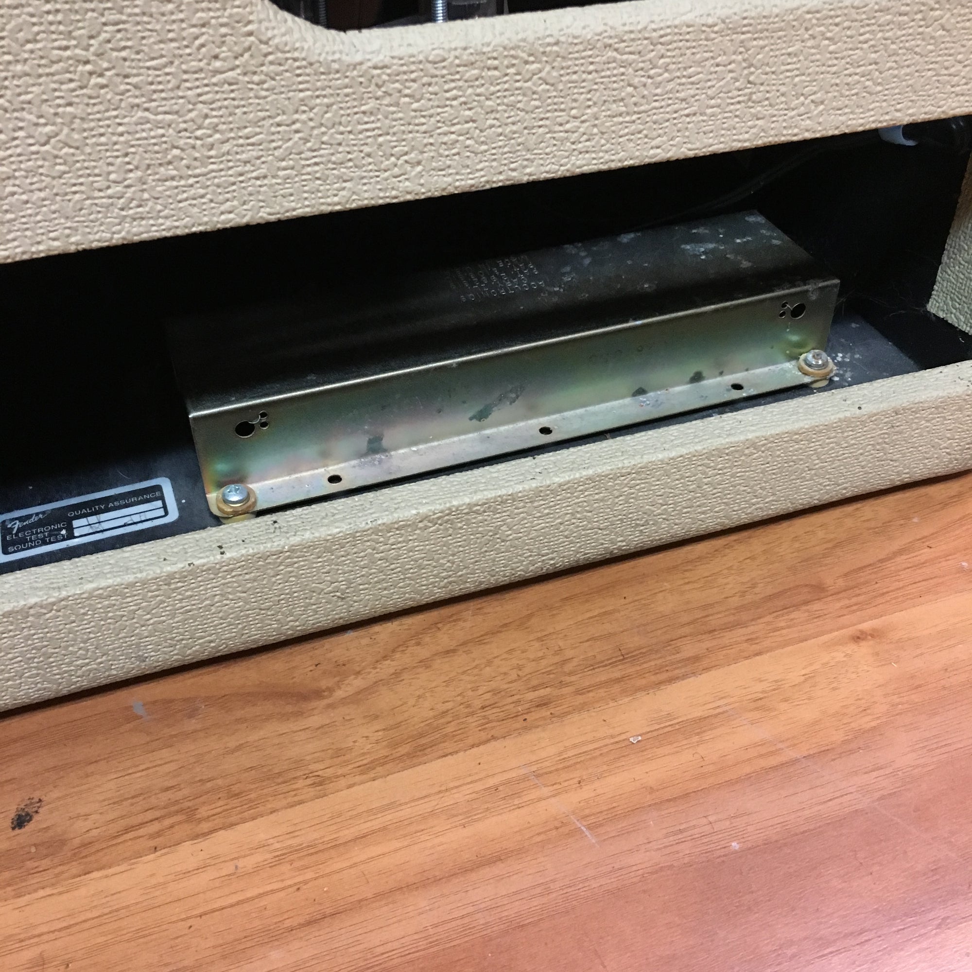 Fender Blues Junior USA Blonde All Tube Guitar Combo Amp 15 Watts