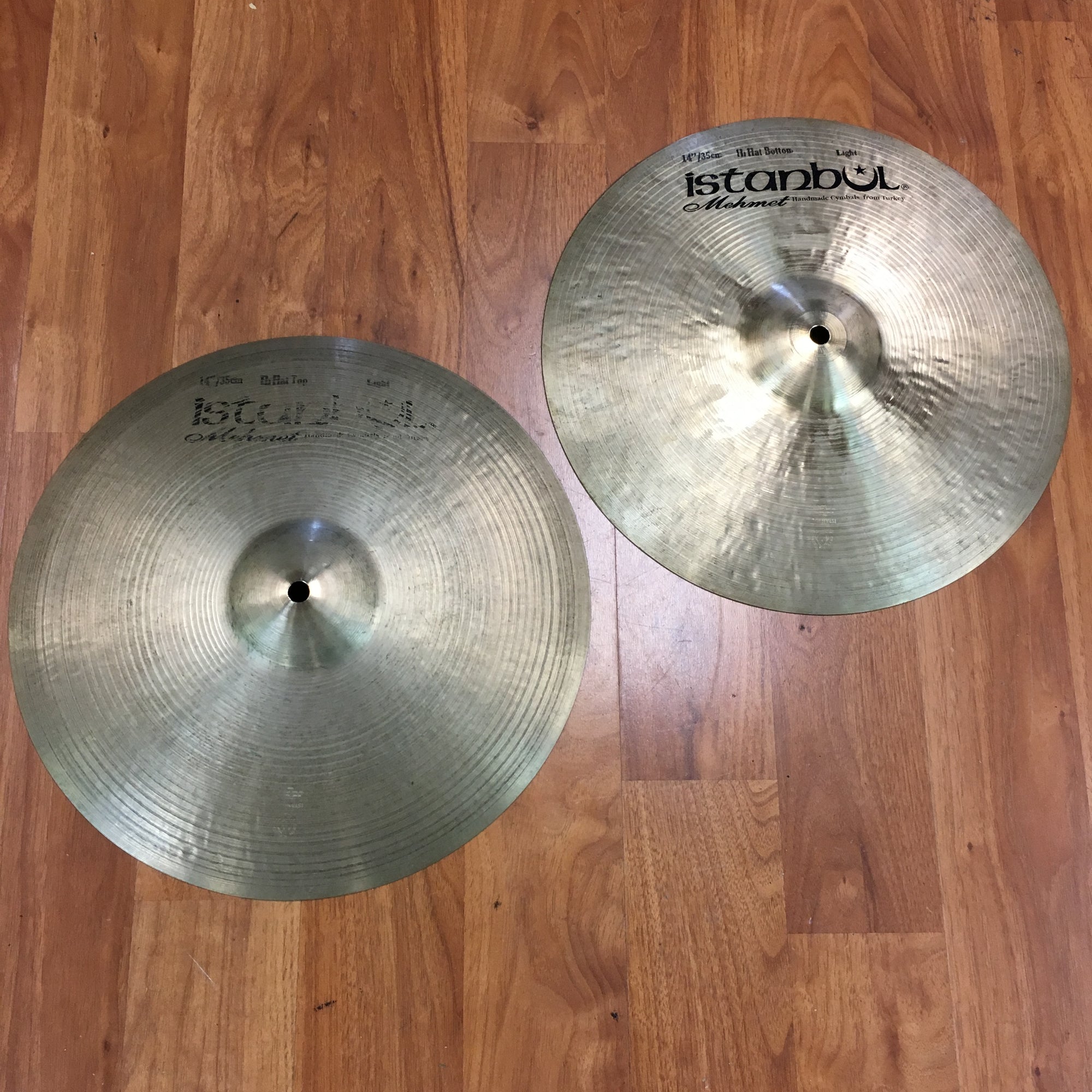 Istanbul 14in Mehmet Light Hi Hat Pair