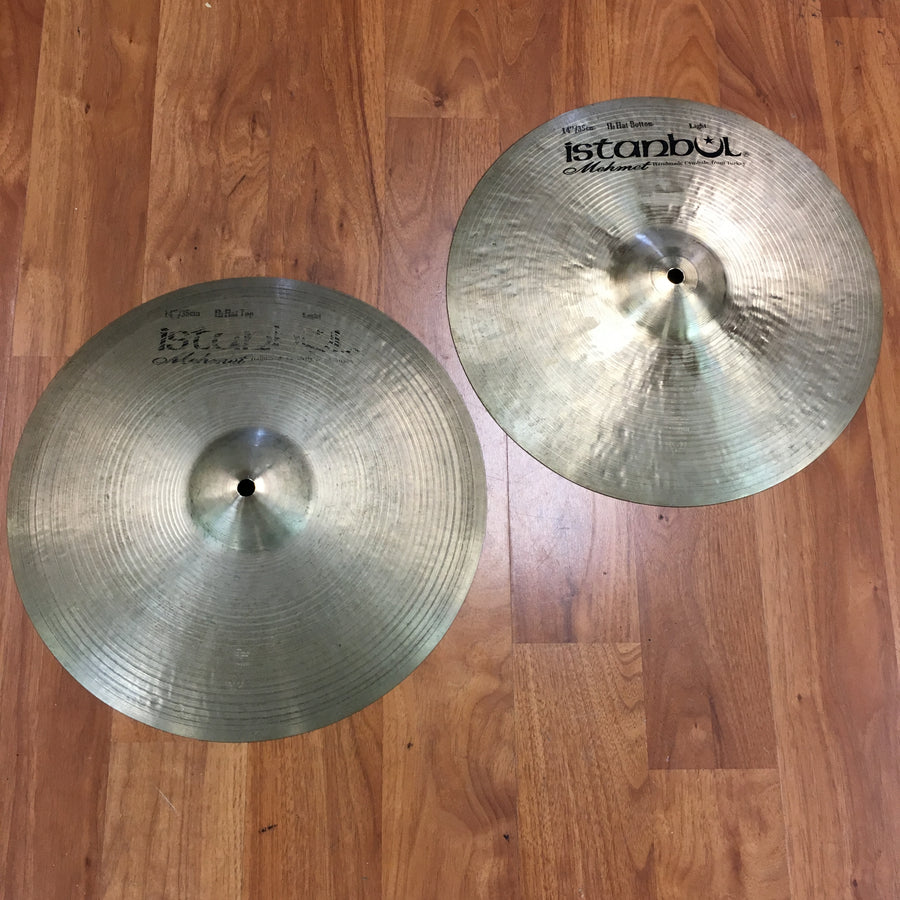 Istanbul 14in Mehmet Light Hi Hat Pair