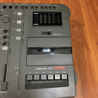 Fostex XR5 4 track recorder no p/s