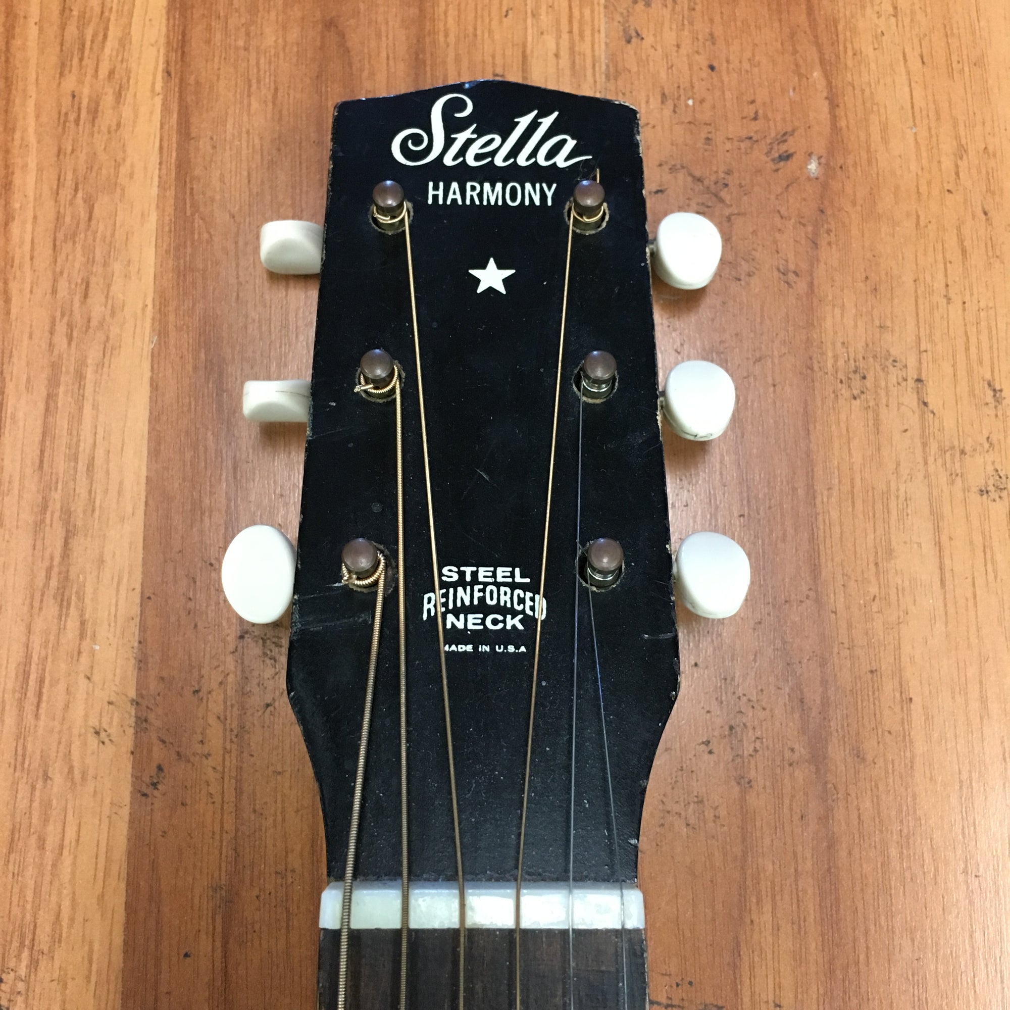Vintage Stella Parlor Acoustic Guitar