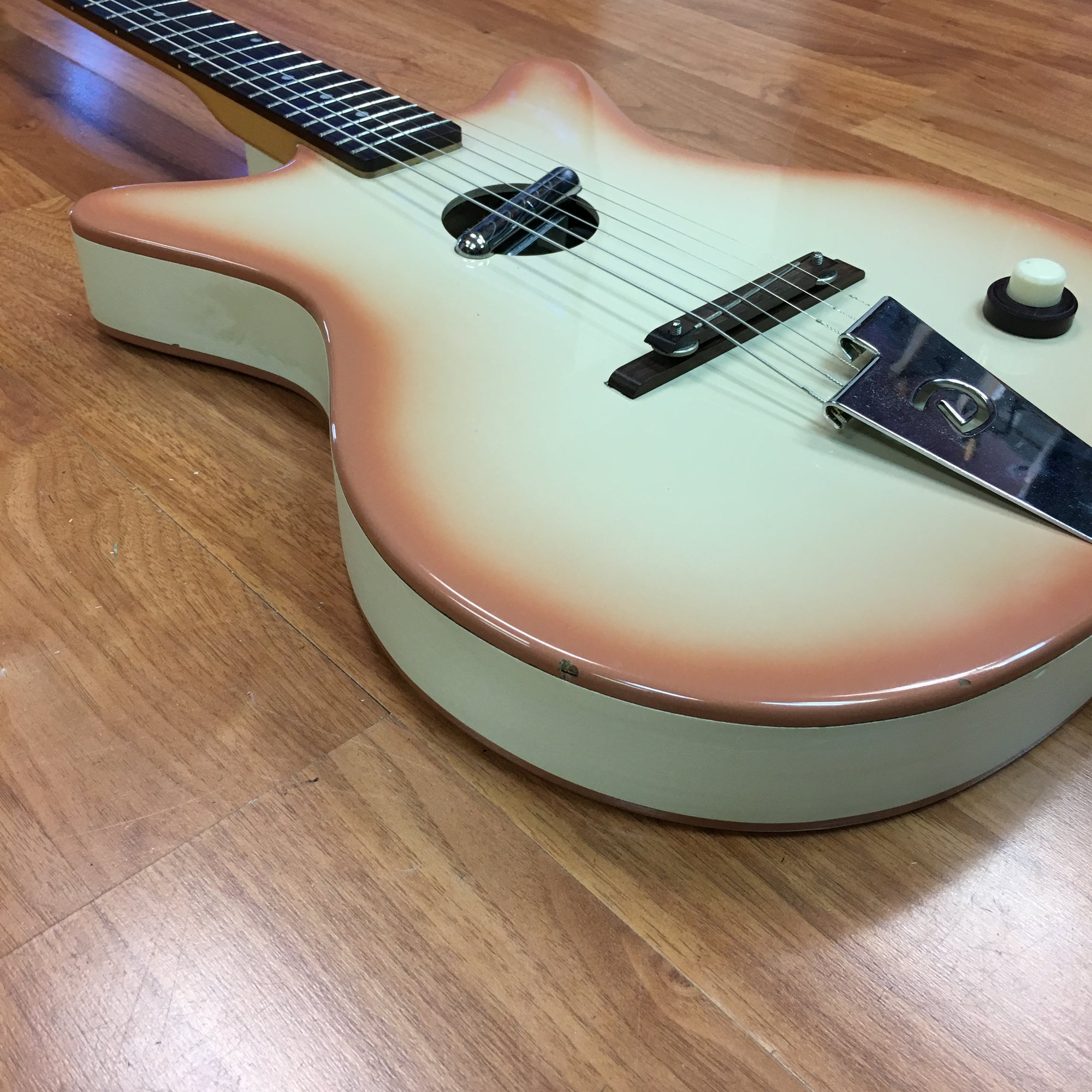 90's Danelectro Convertible Acoustic Electric Guitar