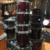 Ludwig Accent Red Drum Kit