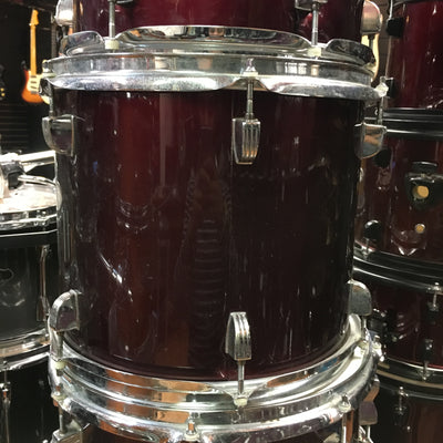 Ludwig Accent Red Drum Kit