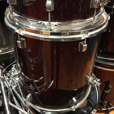 Ludwig Accent Red Drum Kit