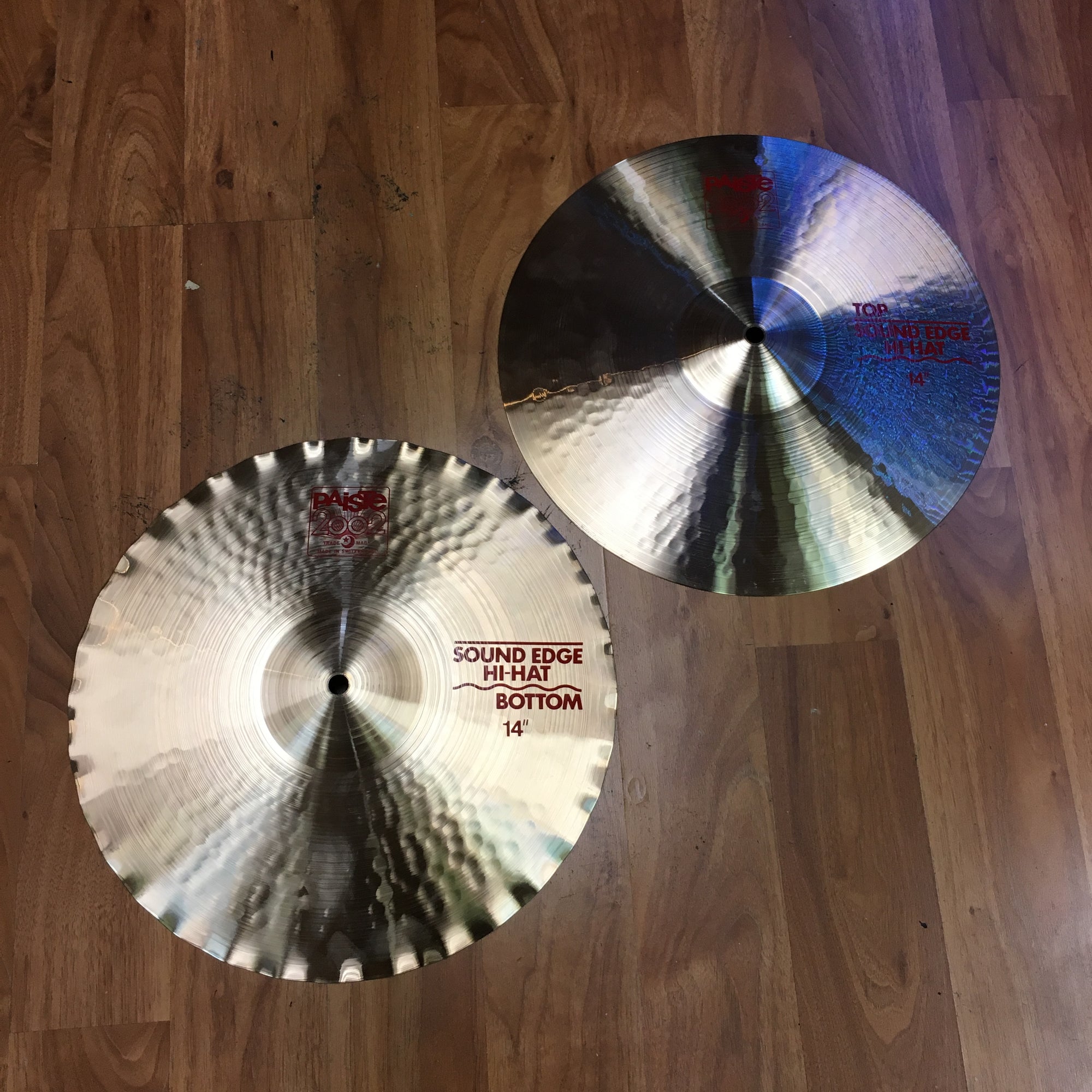 Paiste 14in 2002 Sound Edge Hi-Hats