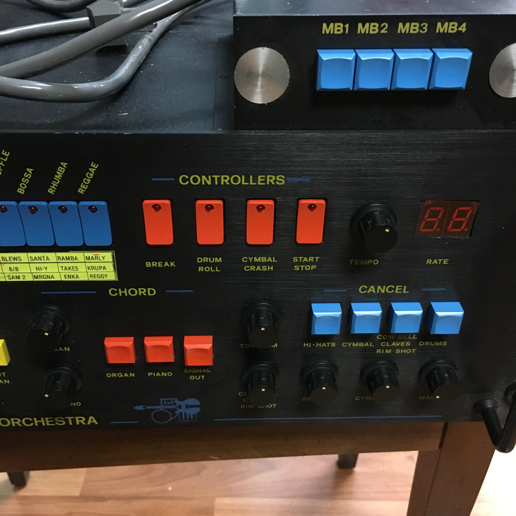 MTI 16R Auto Orchestra Analog Bass and Drum Machine Evolution Music