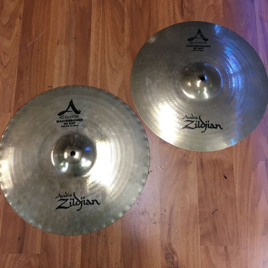 Zildjian 15in A Custom Mastersound Hi Hat Cymbal Pair