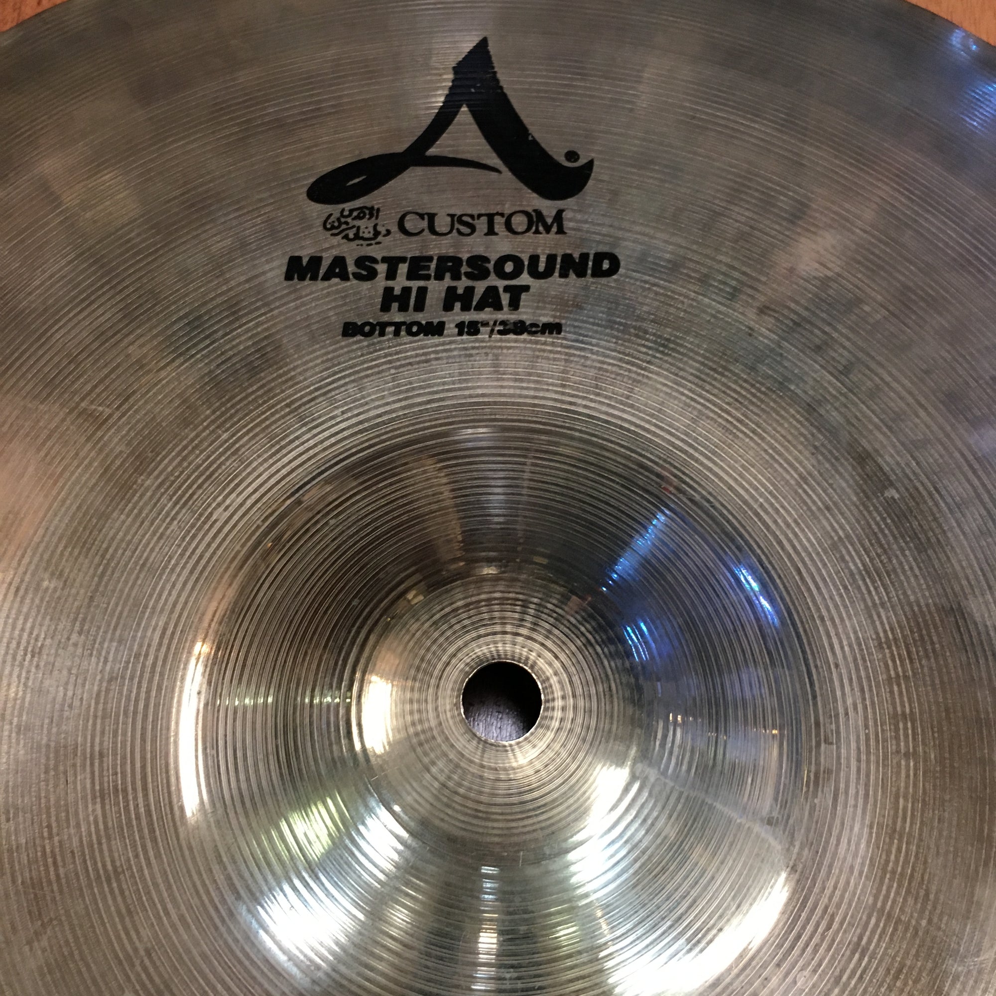 Zildjian 15in A Custom Mastersound Hi Hat Cymbal Pair