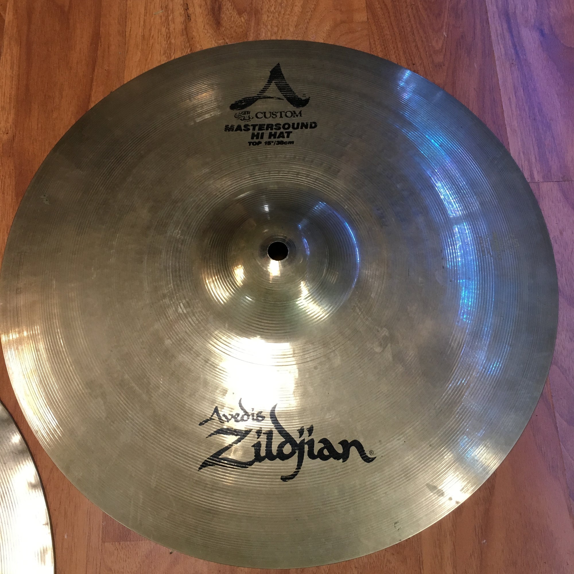 Zildjian 15in A Custom Mastersound Hi Hat Cymbal Pair