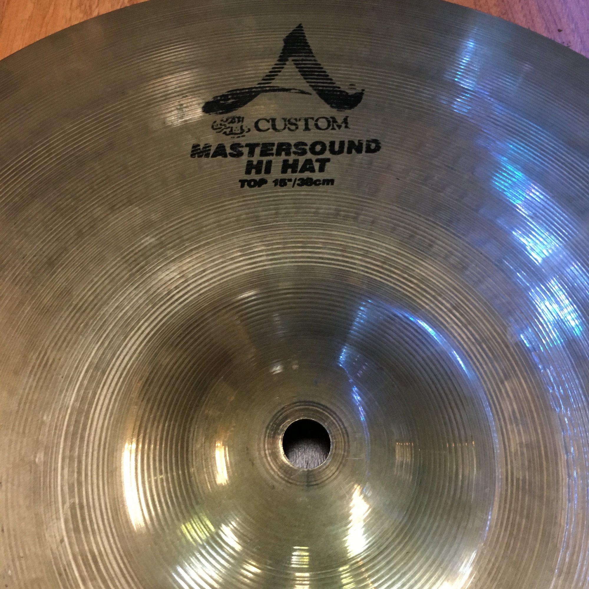 Zildjian 15in A Custom Mastersound Hi Hat Cymbal Pair