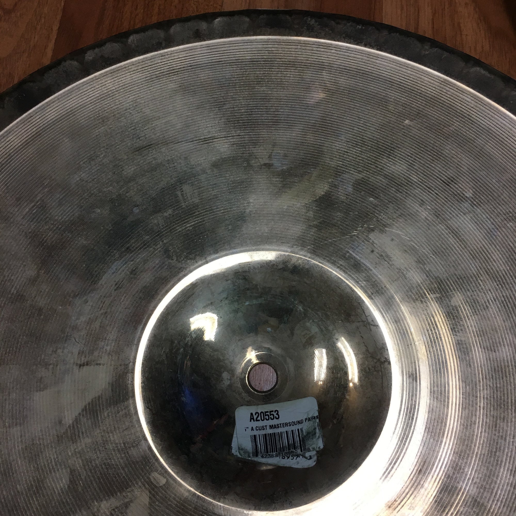 Zildjian 15in A Custom Mastersound Hi Hat Cymbal Pair