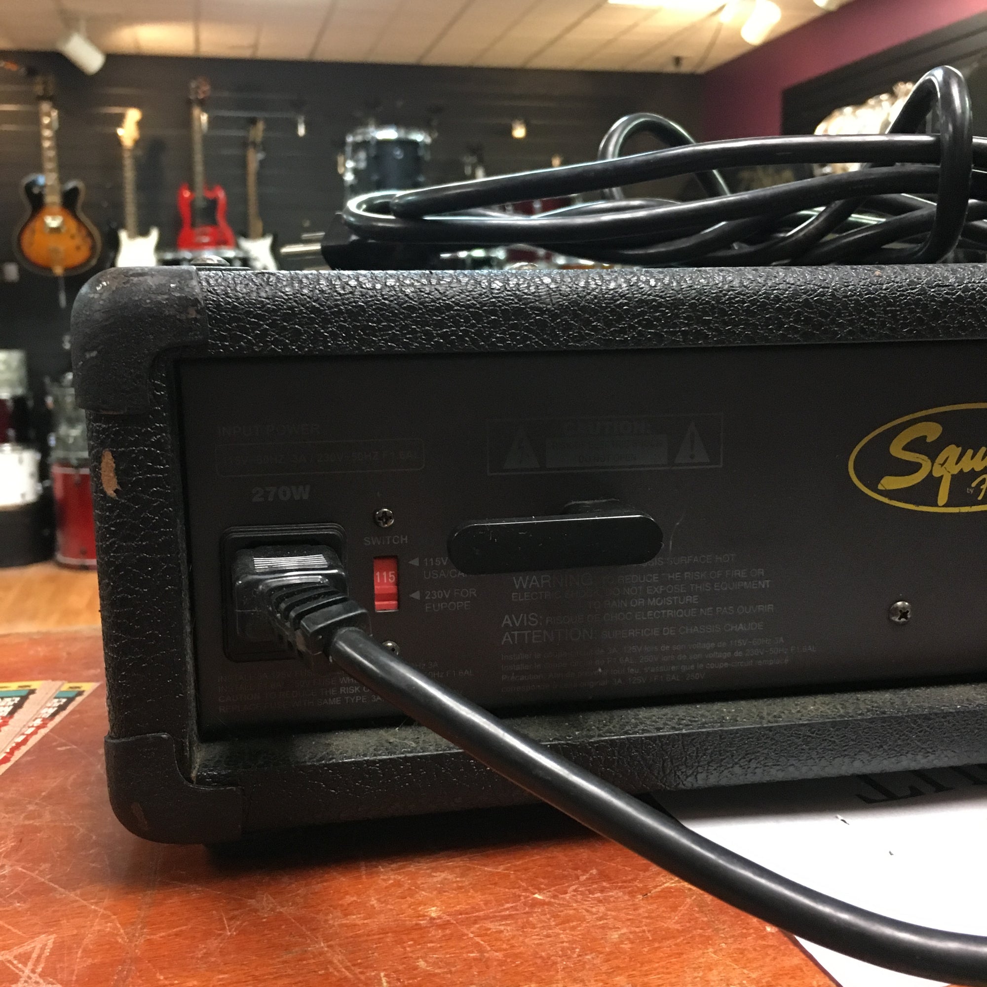 Squier 4 Channel Powered Mixer