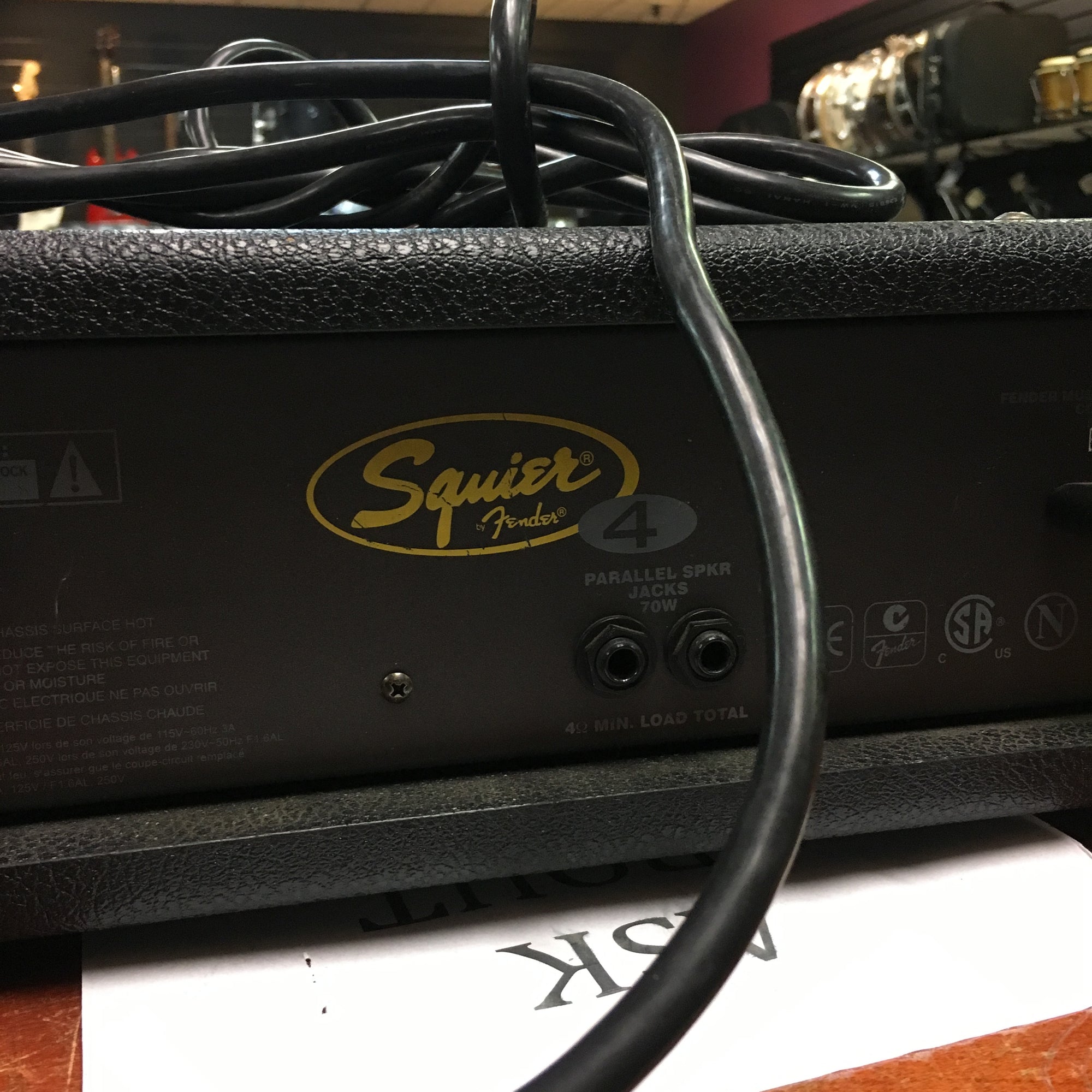 Squier 4 Channel Powered Mixer