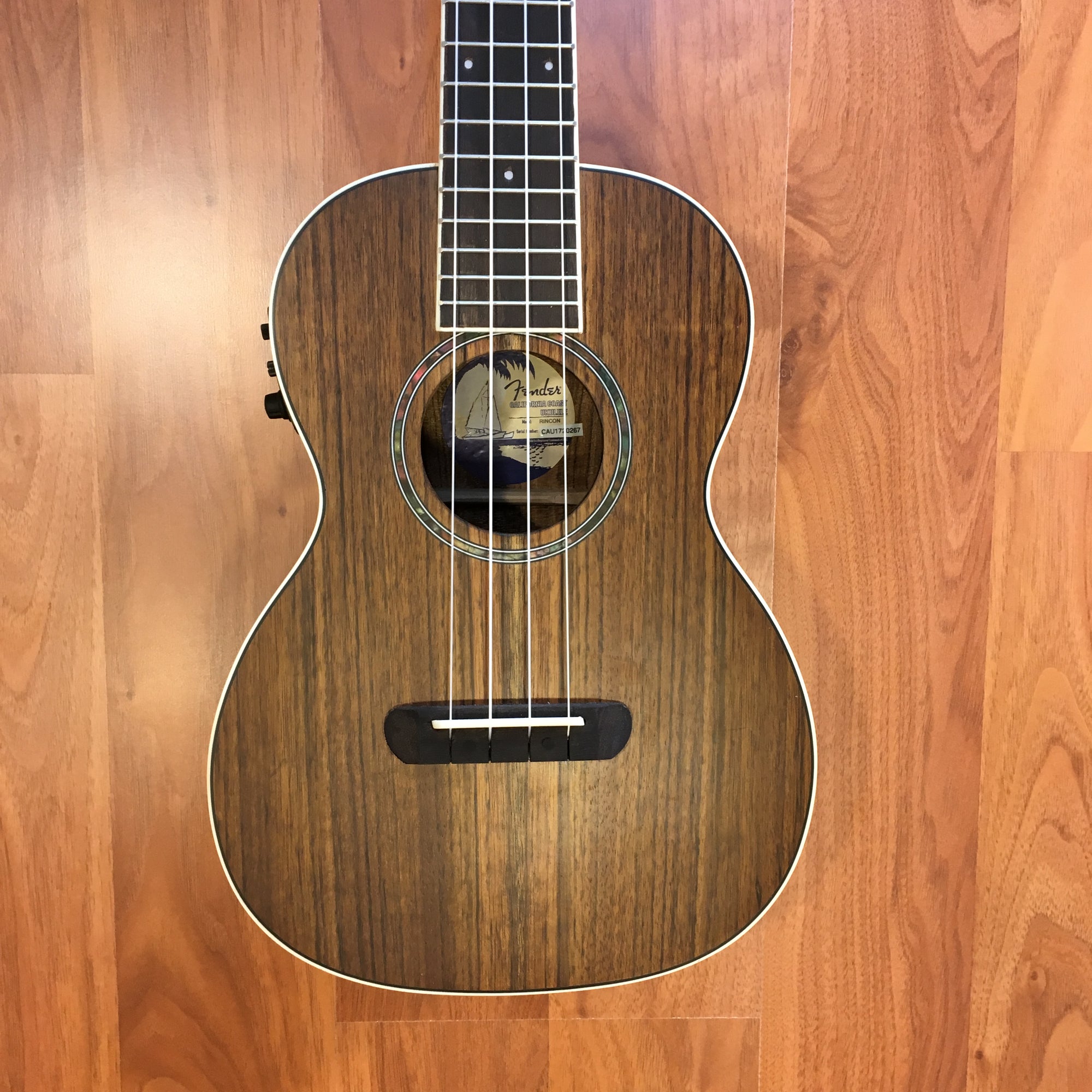 Fender California Coast Rincon Tenor Acoustic Electric Ukulele