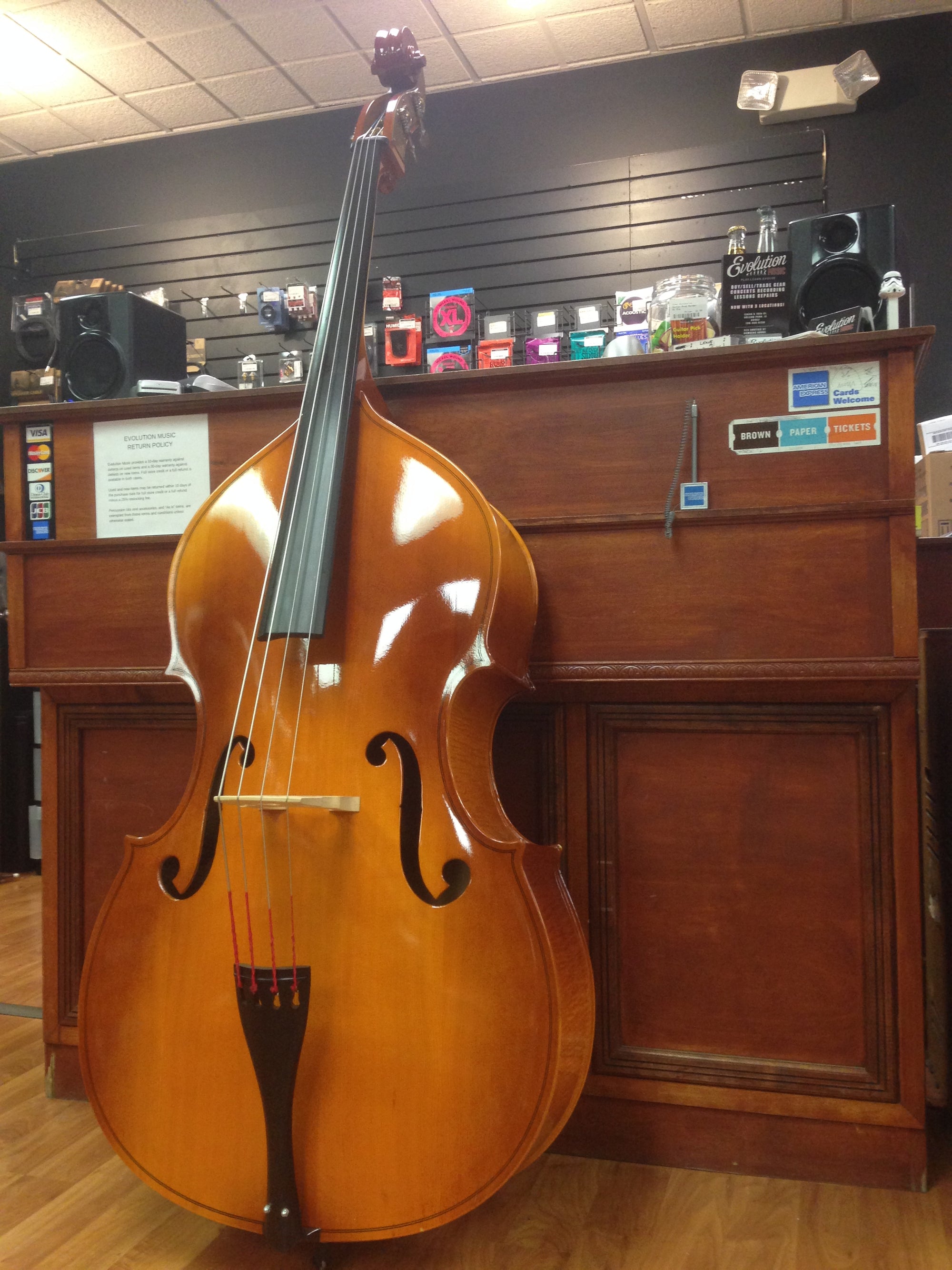 Engelhardt S1 Upright Bass w/bag