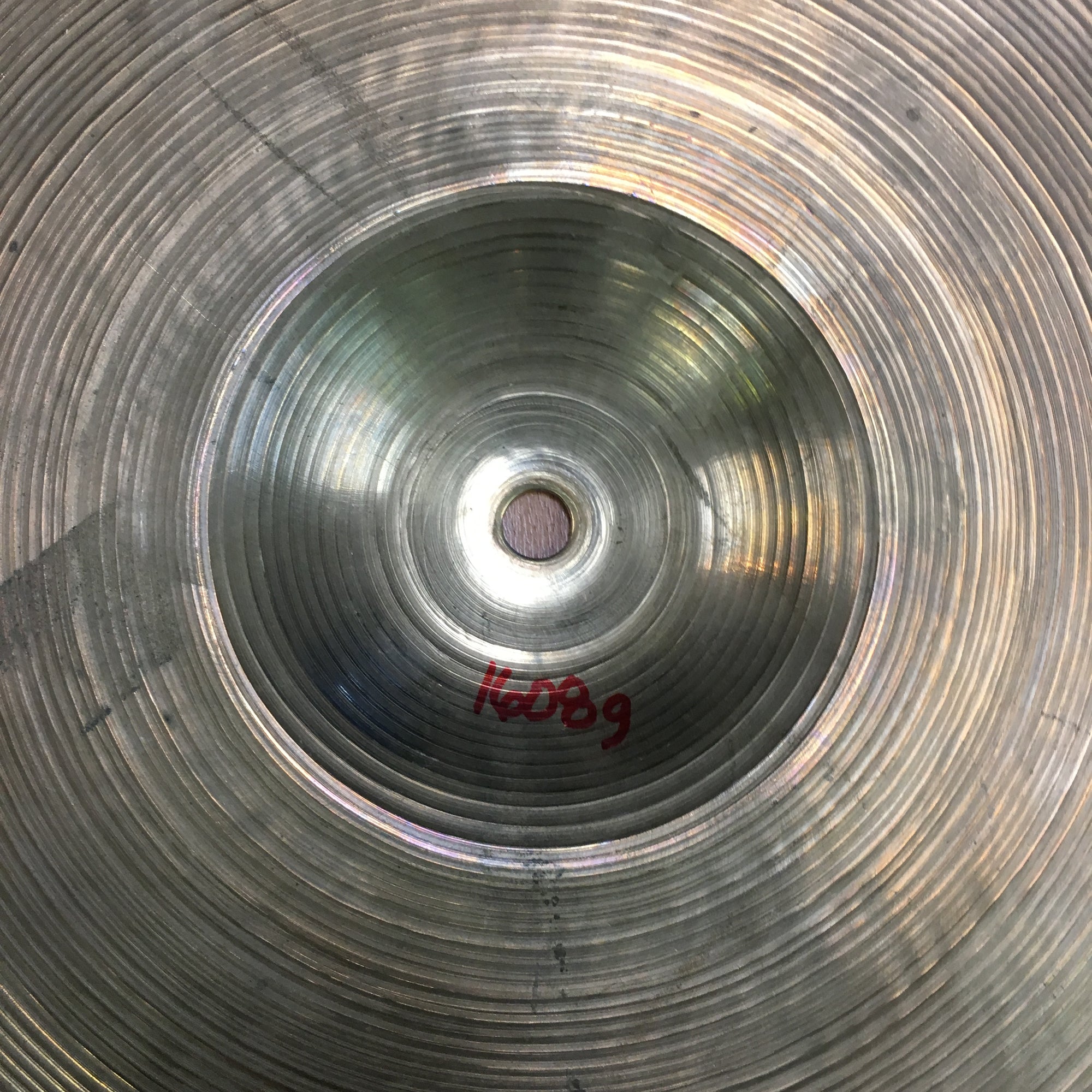 Vintage 1940s-1950s Zildjian 16in Trans Stamp Hi Hats