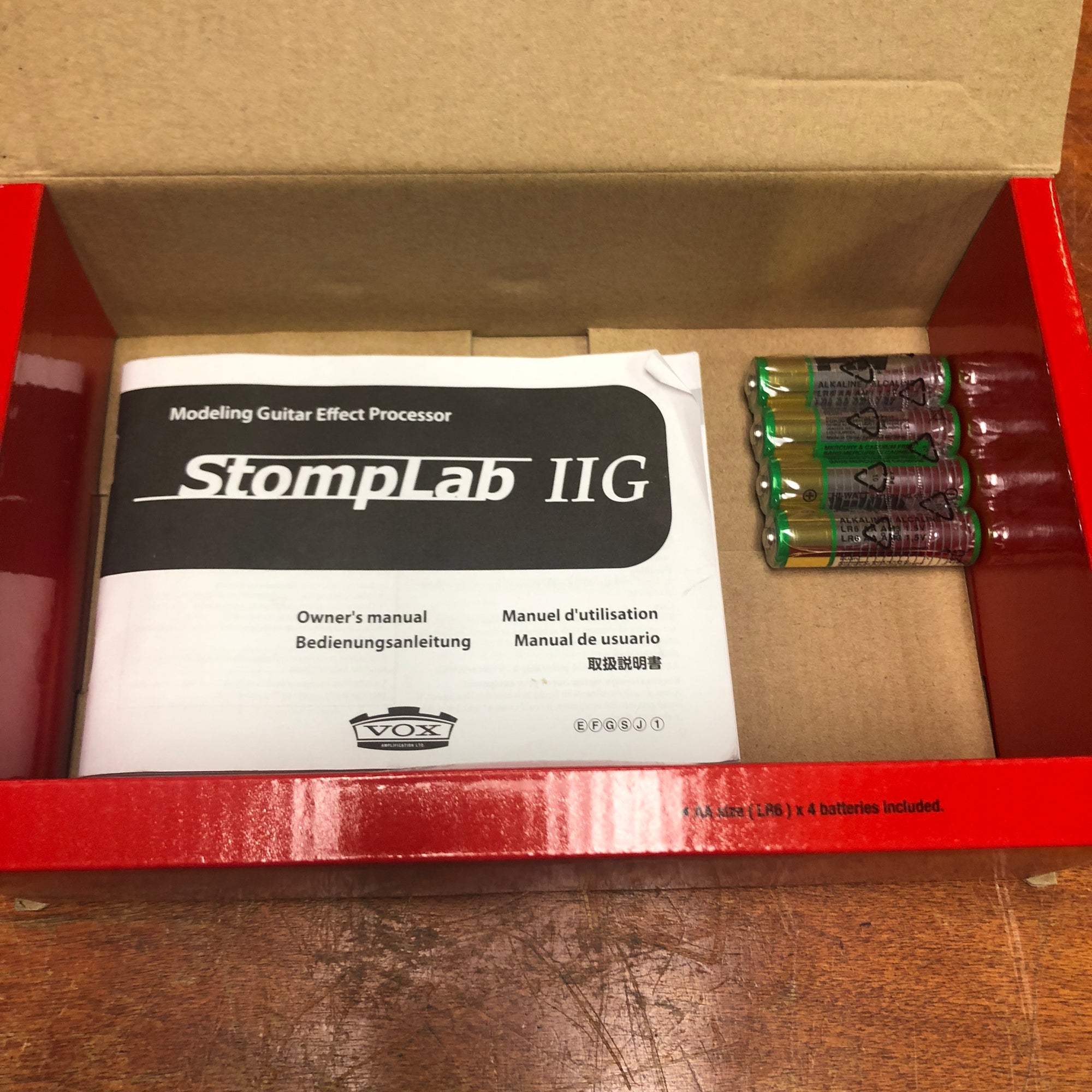 Vox Stomplab IIG Multieffects Pedal