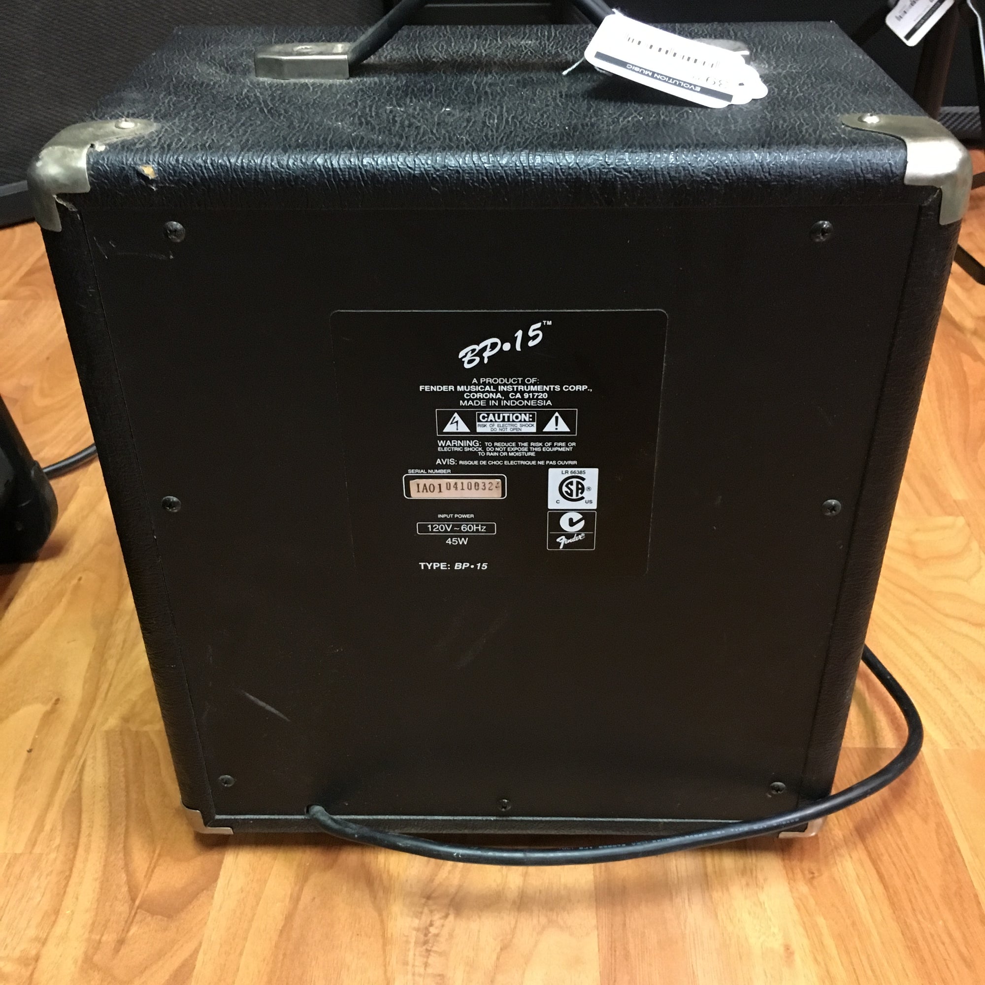 Fender BP-15 Bass Practice Amp