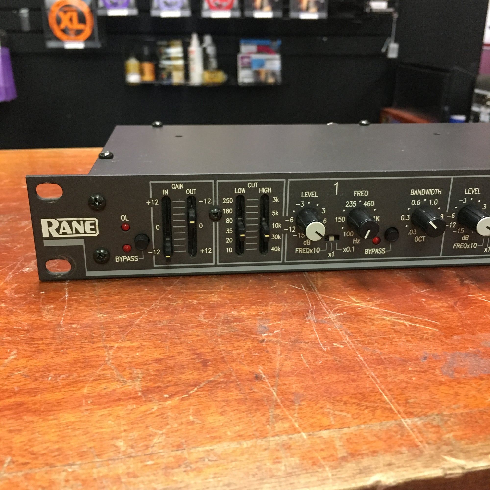 Rane PE-17 Parametric Equalizer - No Power Supply