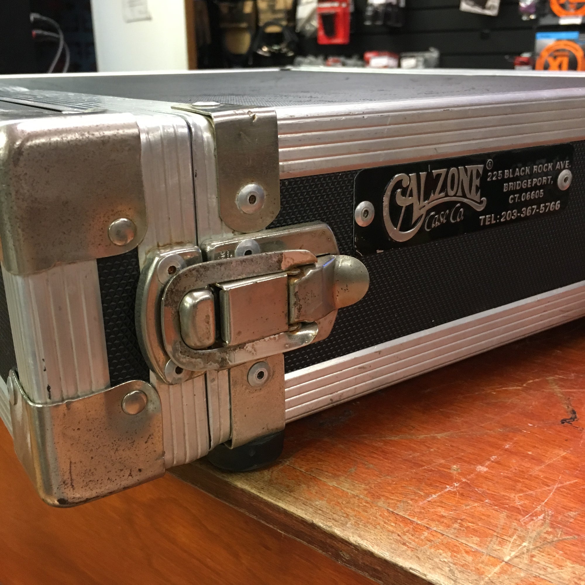 2 space rack case