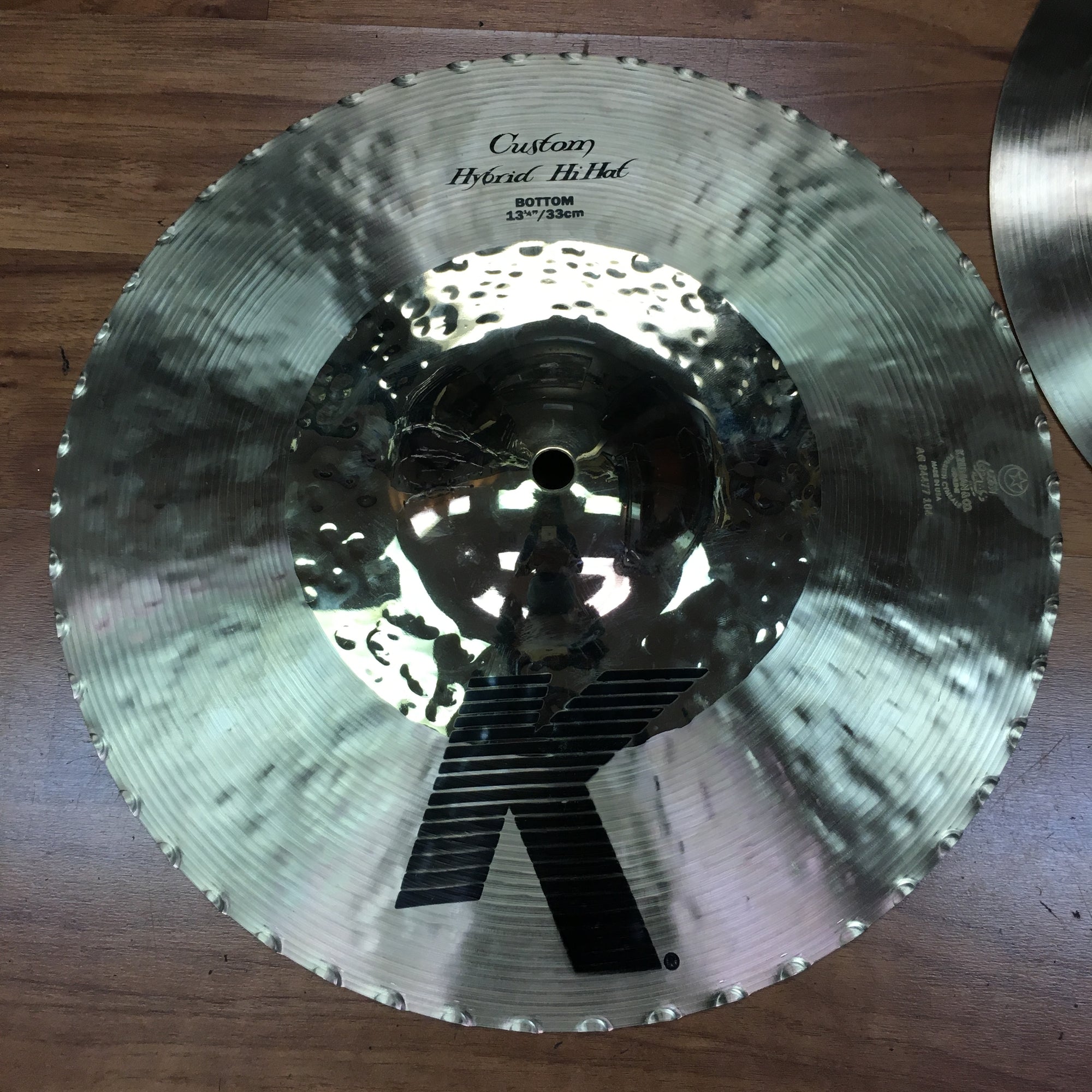 Zildjian 13 1/4 K Custom Hybrid Hi Hat Pair