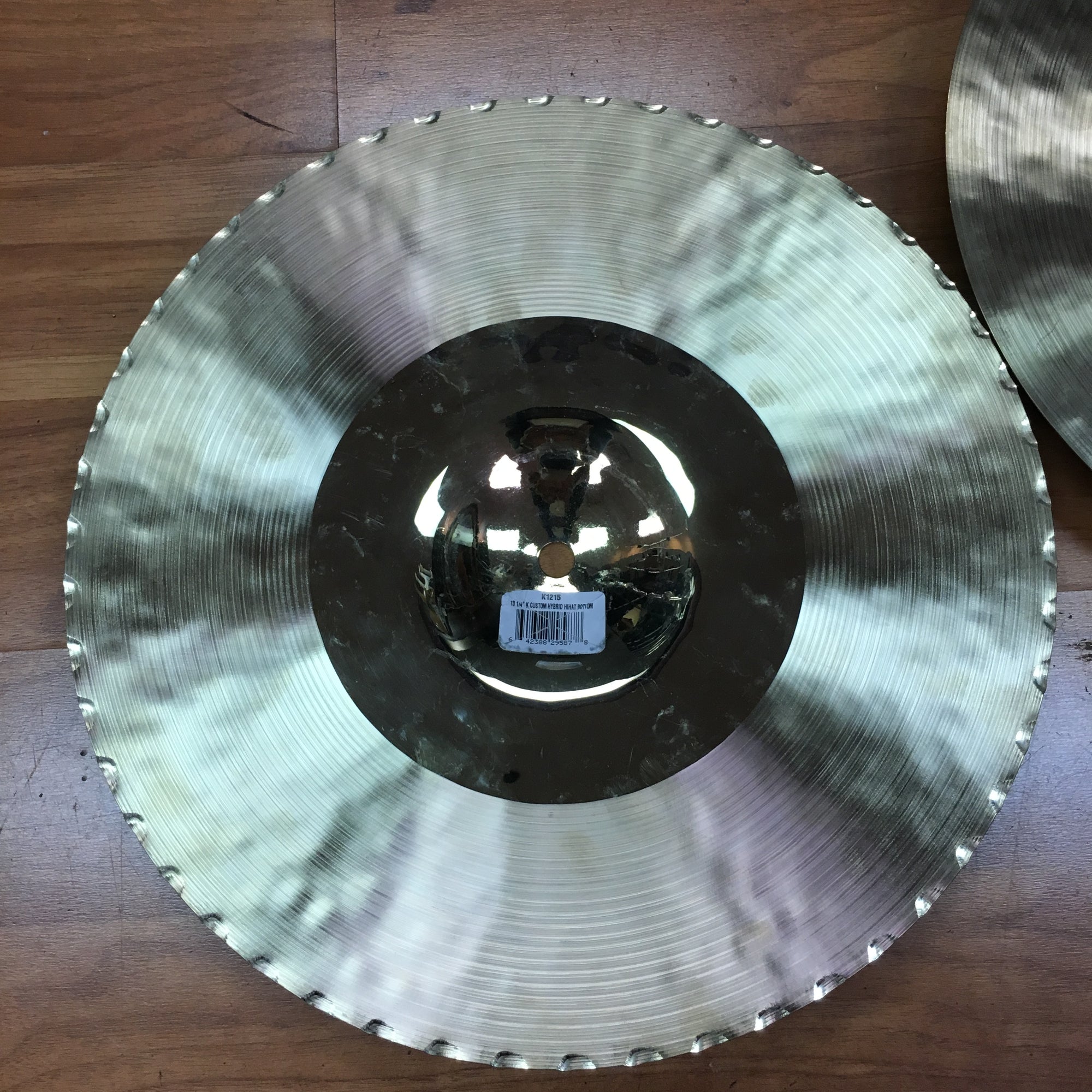 Zildjian 13 1/4 K Custom Hybrid Hi Hat Pair