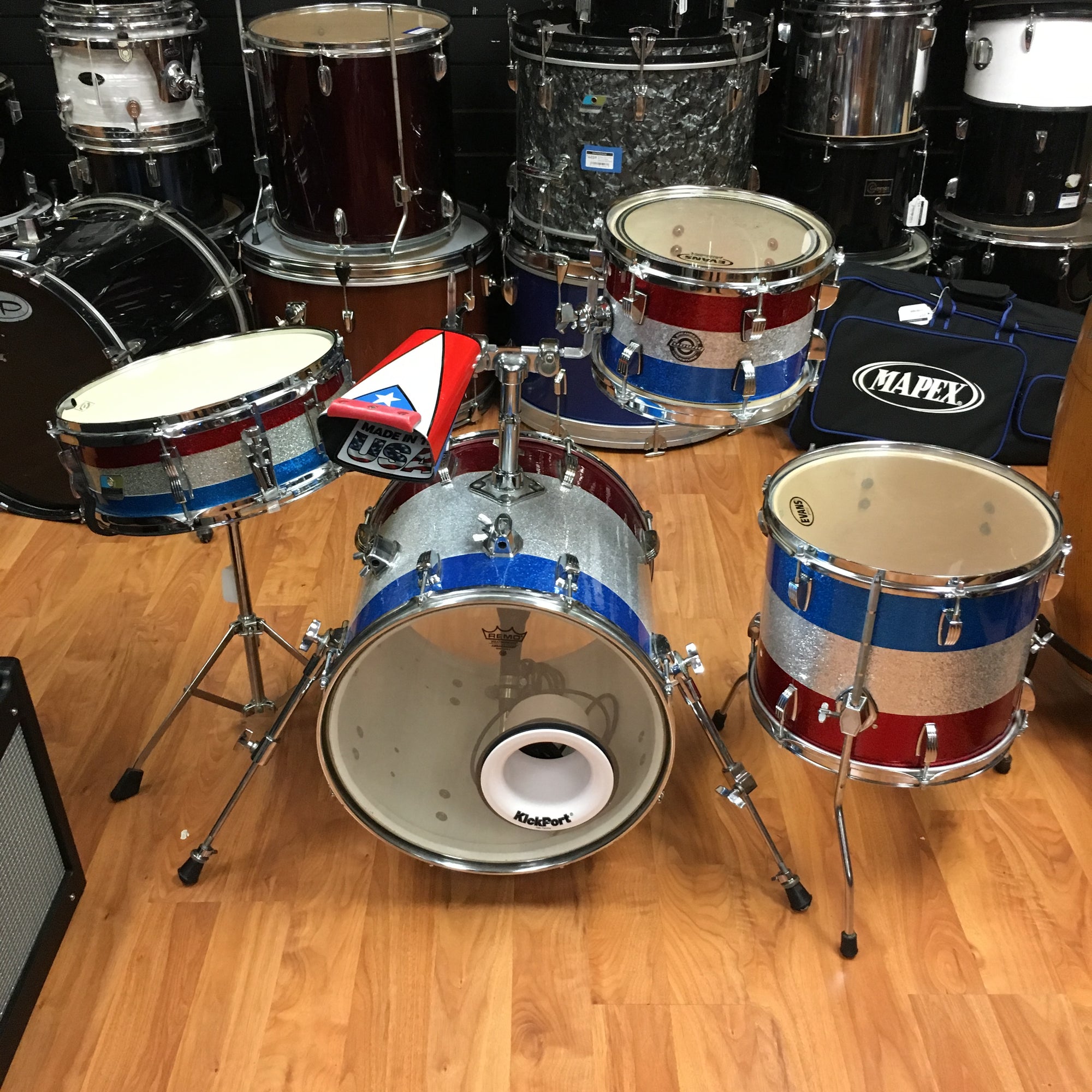 Ludwig 4pc Bicentennial Rewrap Conversion Kit