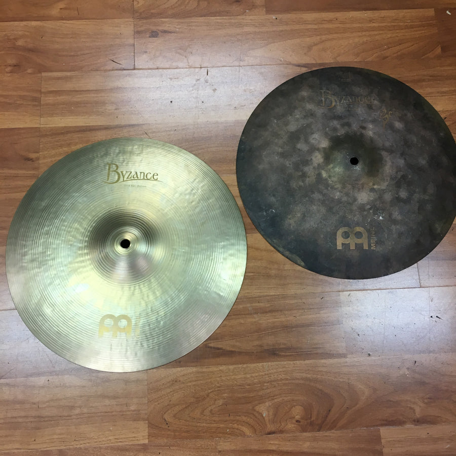 Meinl 14in Byzance Sand Hi Hat Cymbal Pair