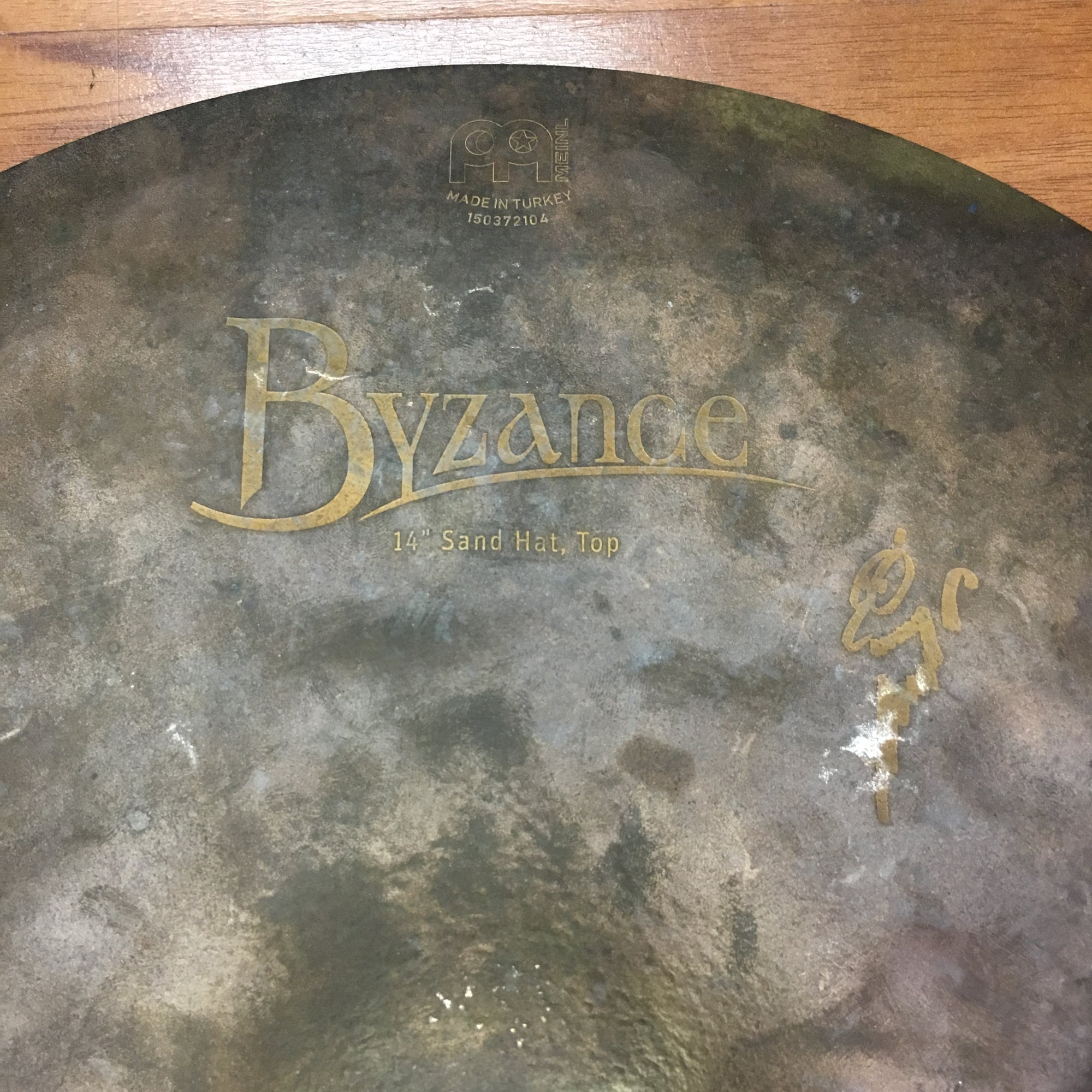 Meinl 14in Byzance Sand Hi Hat Cymbal Pair