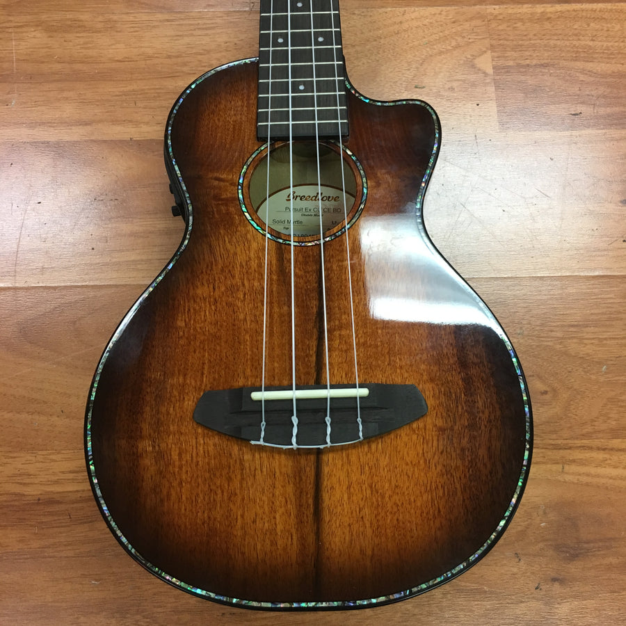 Breedlove Pursuit Ex CU CE BO Acoustic Electric Ukulele