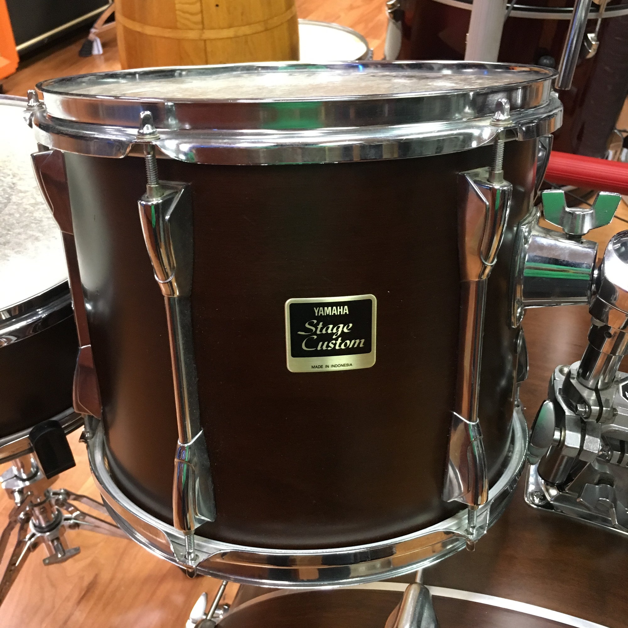 Yamaha Stage Custom 5 piece drum set