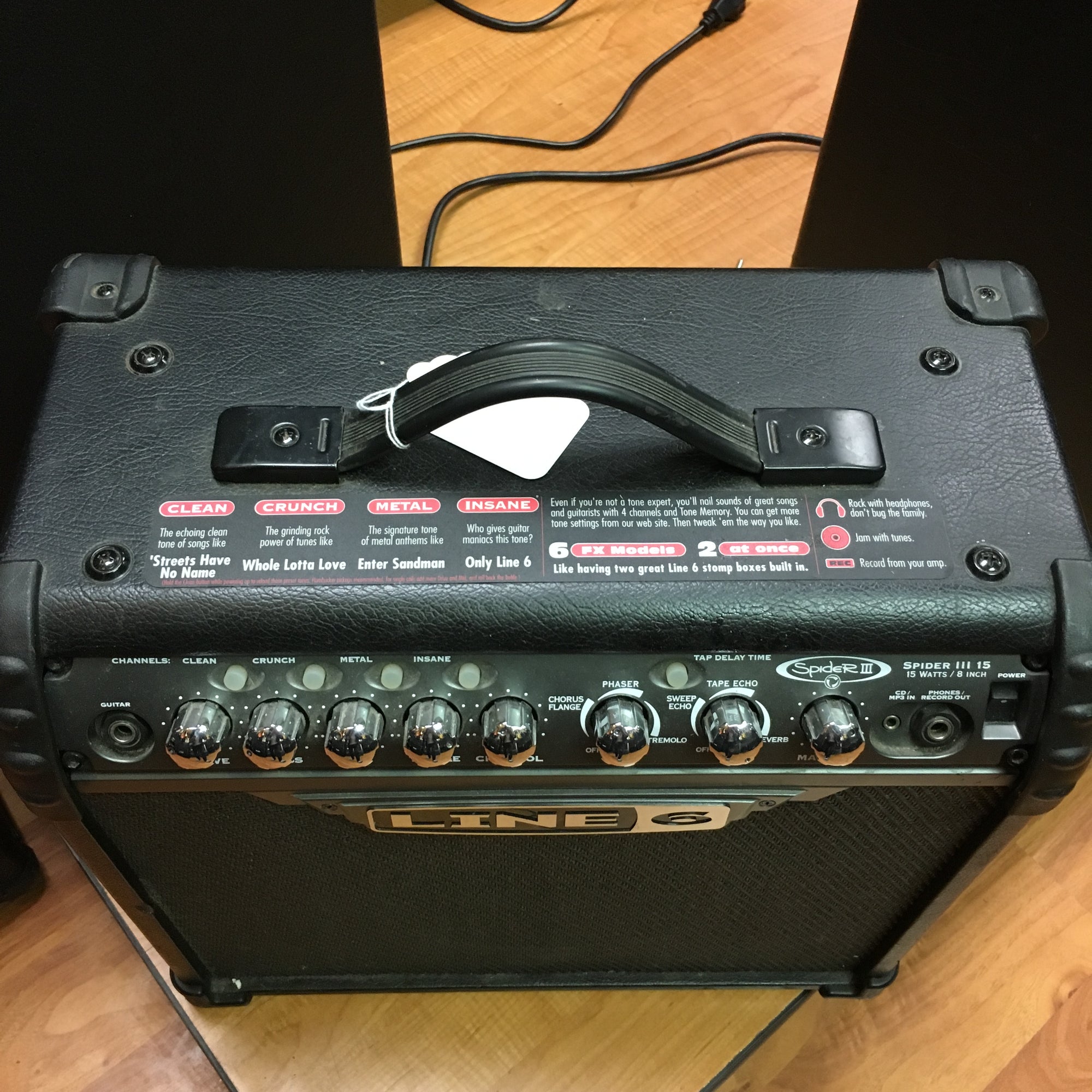 Line 6 Spider III 15 Watt Guitar Practice Amp - Evolution Music