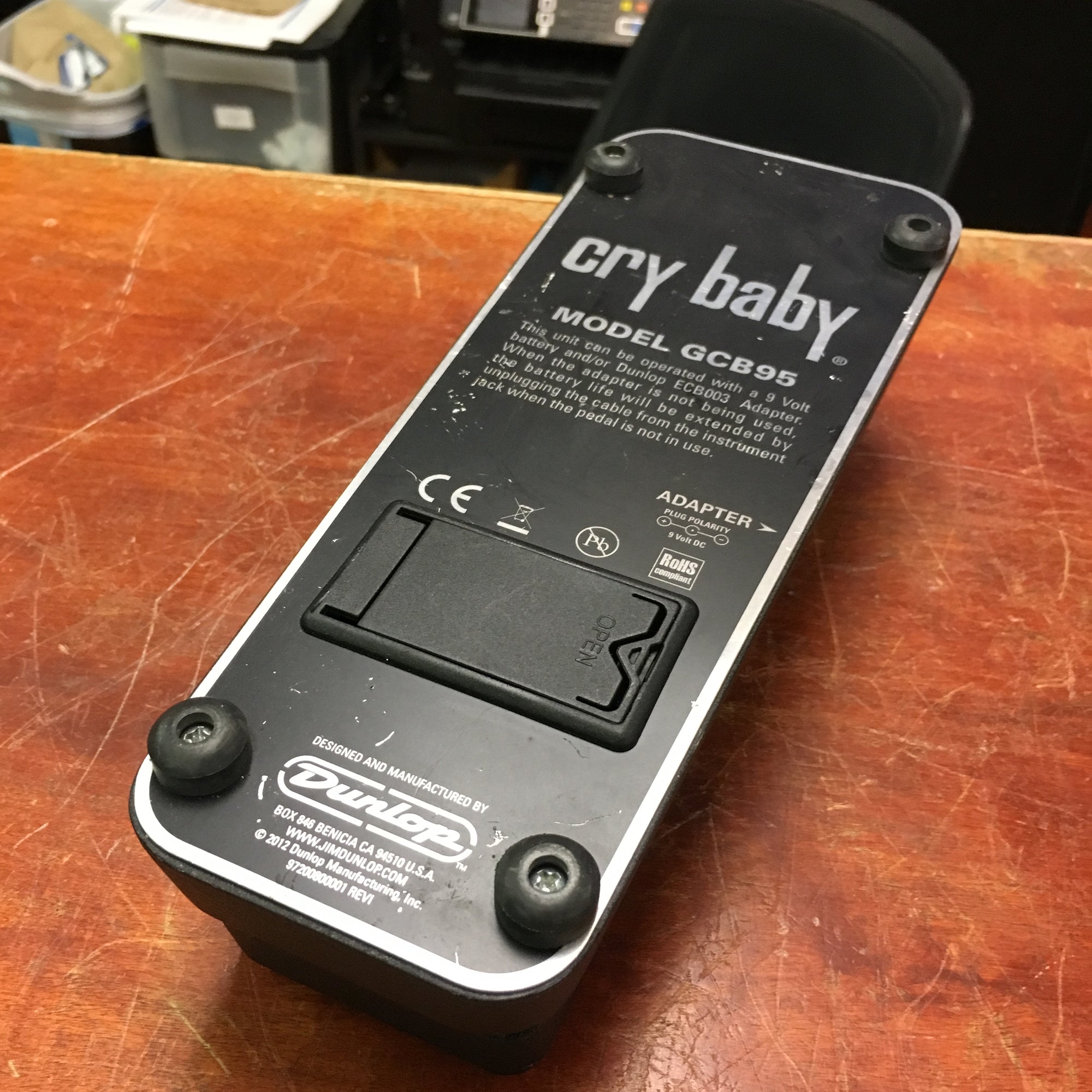 Dunlop Crybaby Wah Pedal GCB-95