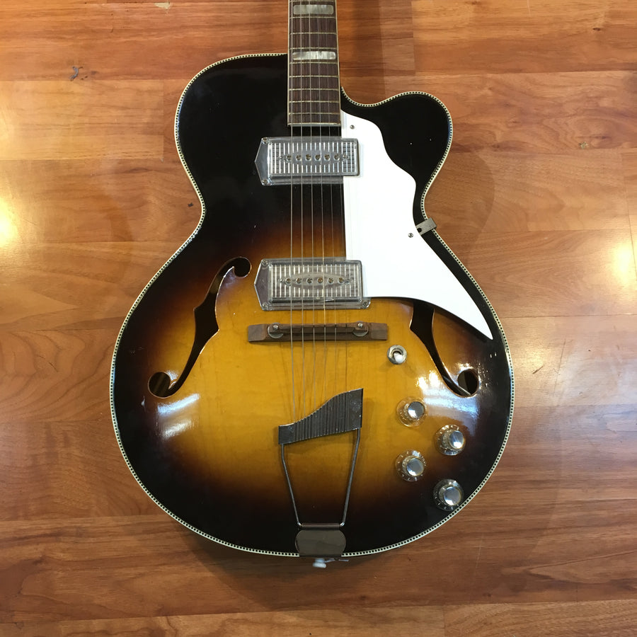 Vintage 1960s Kay Swingmaster Electric Guitar
