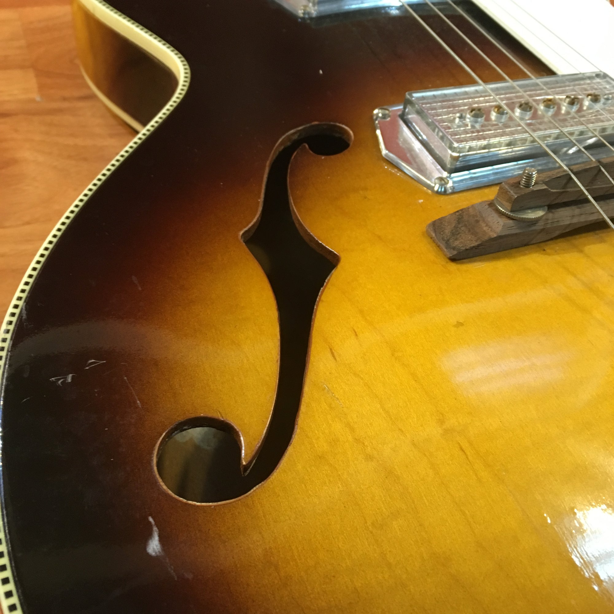 Vintage 1960s Kay Swingmaster Electric Guitar