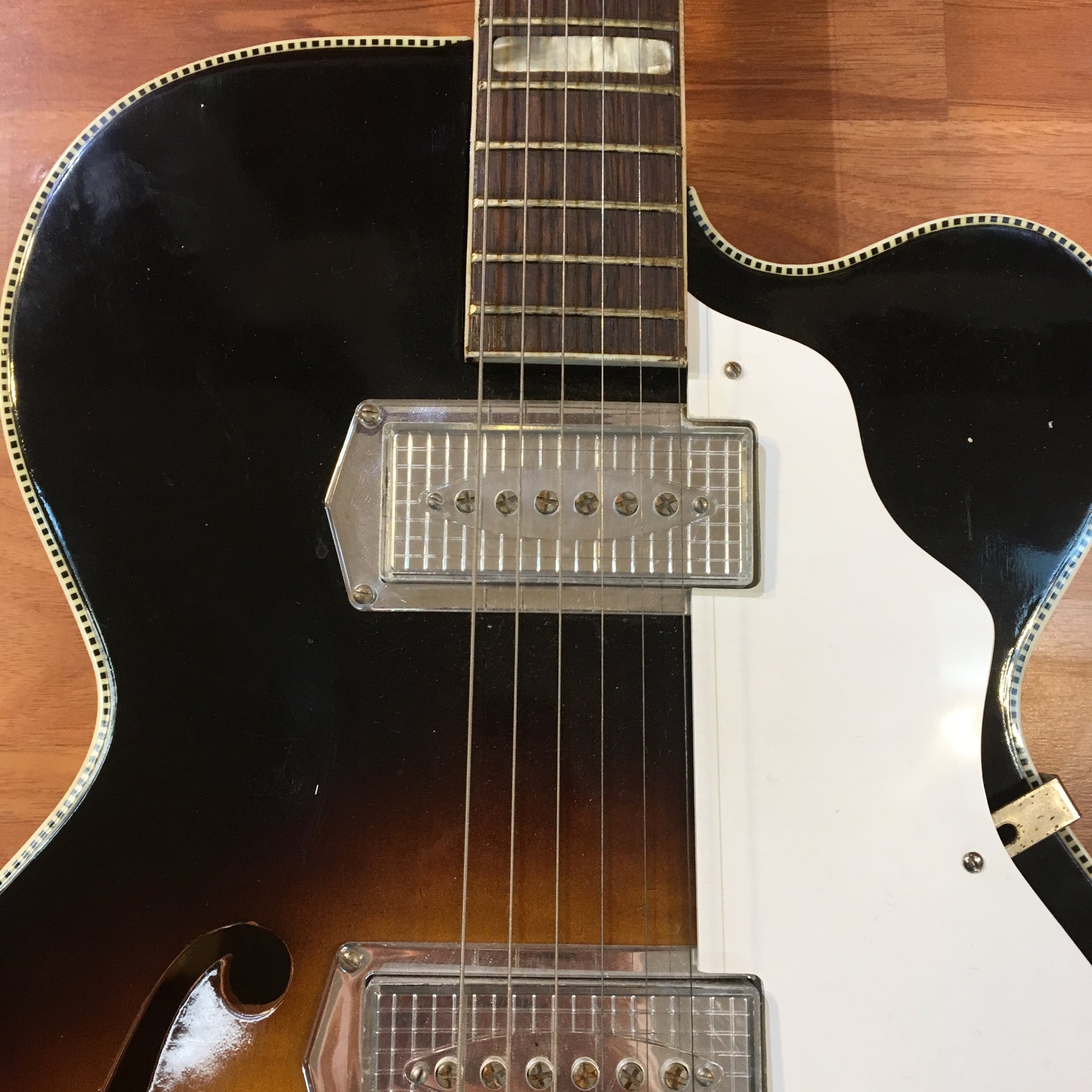 Vintage 1960s Kay Swingmaster Electric Guitar