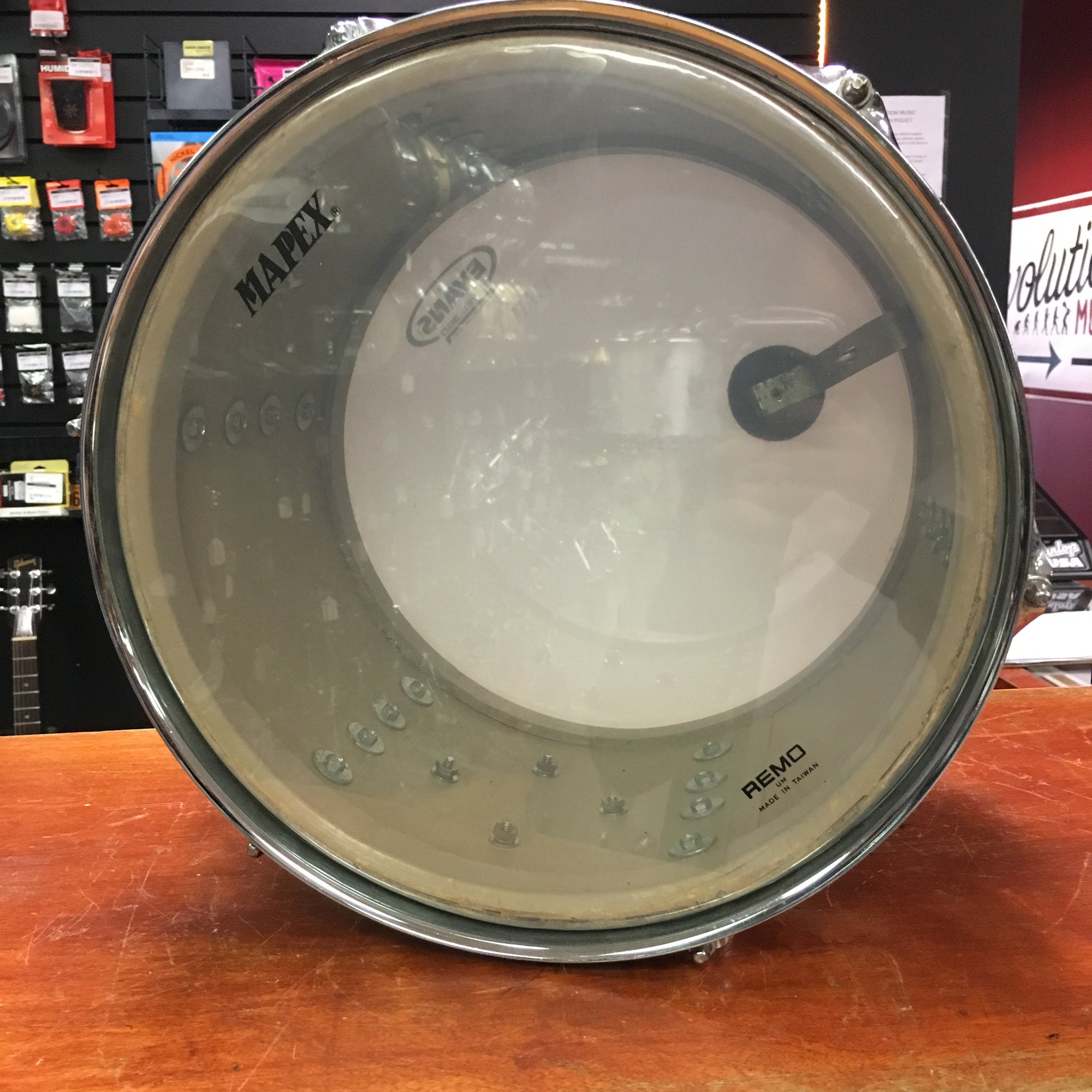 Slingerland White Satin Flame 2pc 20/12