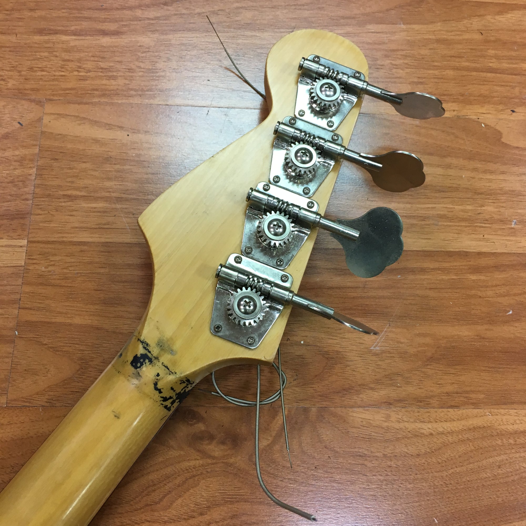 Maxtone Fretless PJ Bass (Defretted)