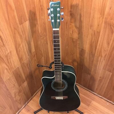 Hohner HW440 Lefty Acoustic Electric Guitar