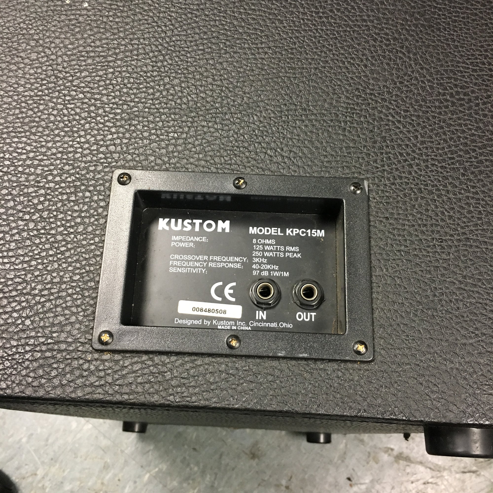 Kustom KPC15M Passive Speaker