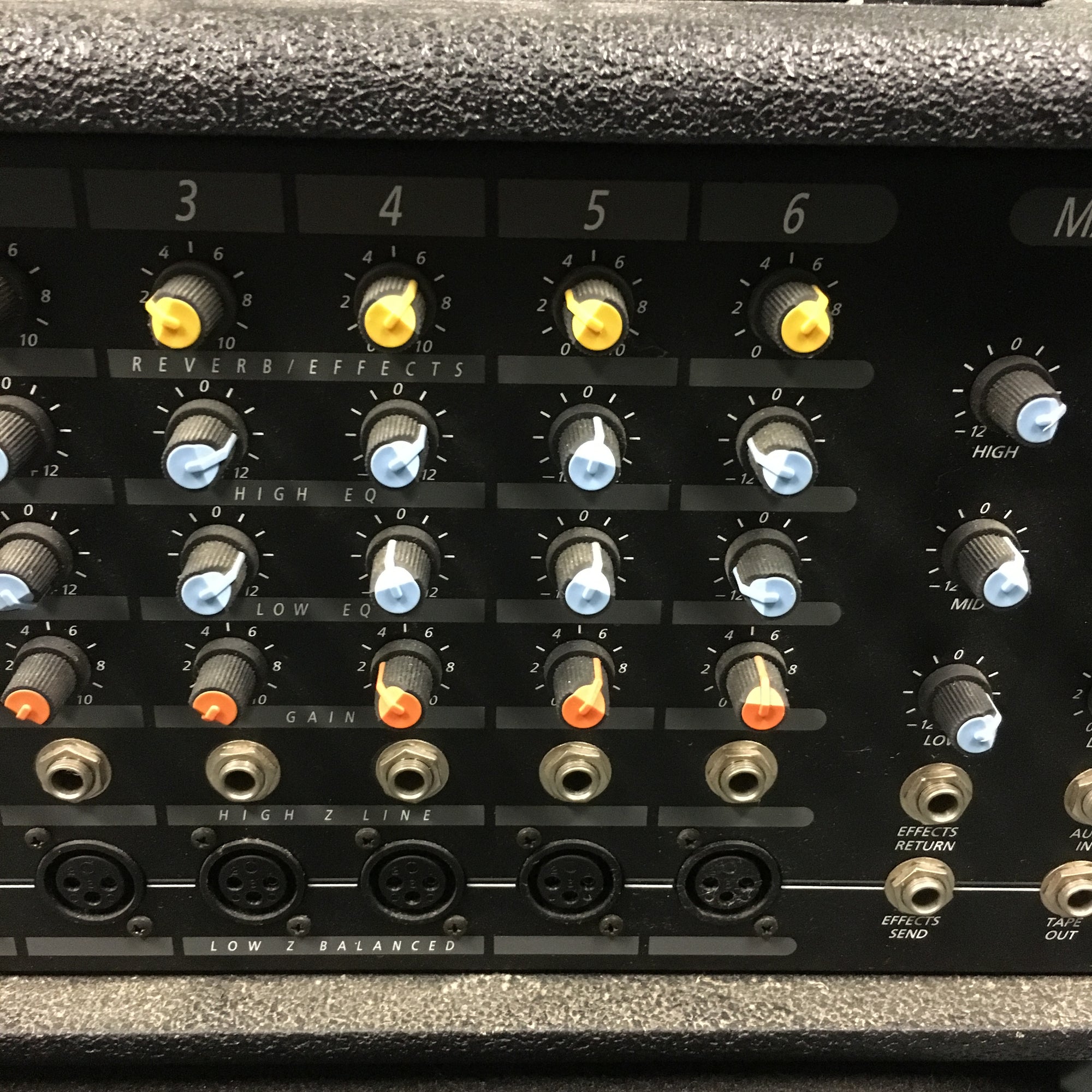Crate PA-6 6 Ch.Powered MIxer PA Head