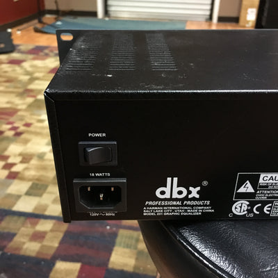 DBX 231 Dual EQ