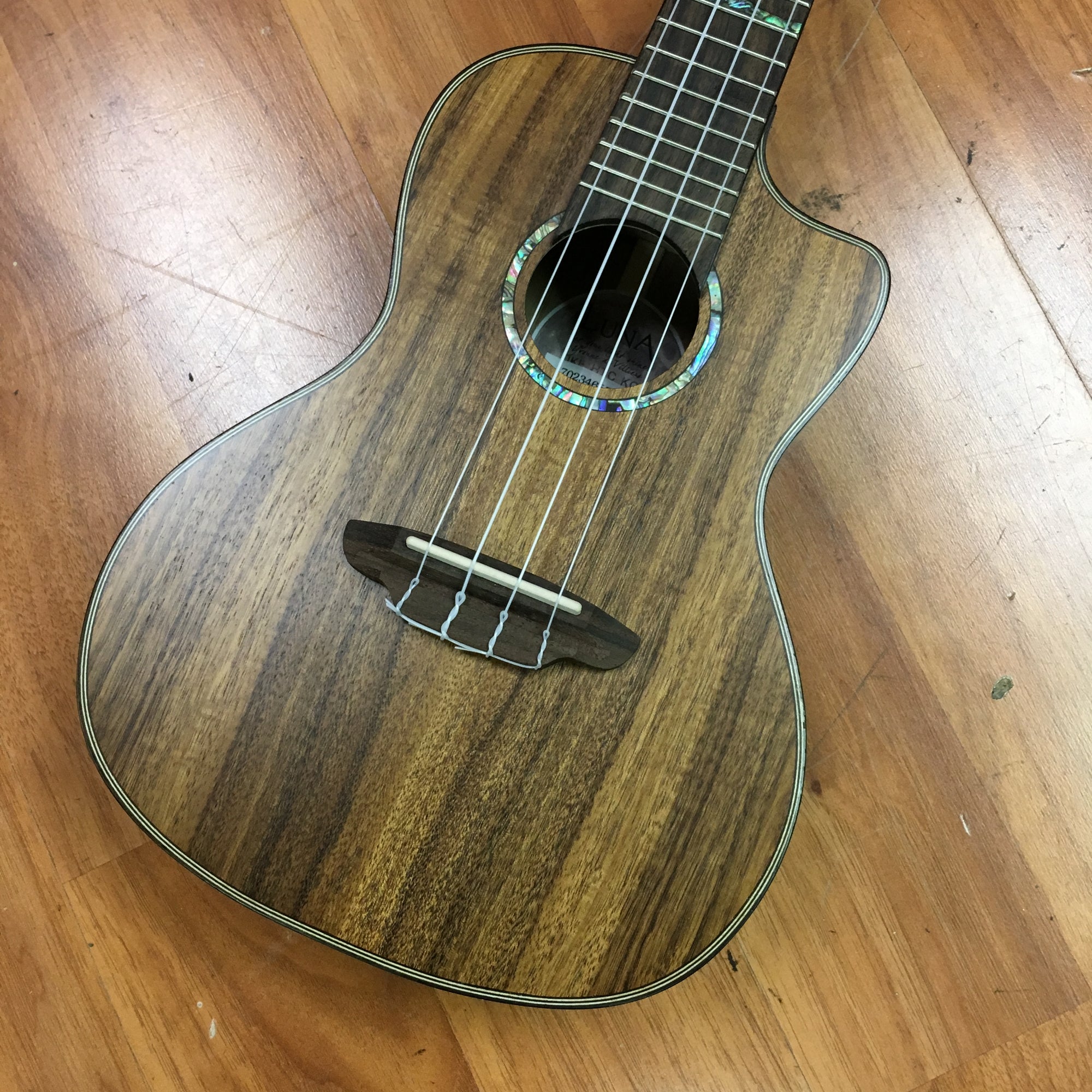 Luna HTC Koa Concert Ukulele